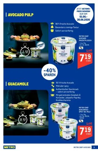 METRO Flugblatt Food - Profi von 11. Juni bis 24. Juni 2026 - Flugblätt seite 9