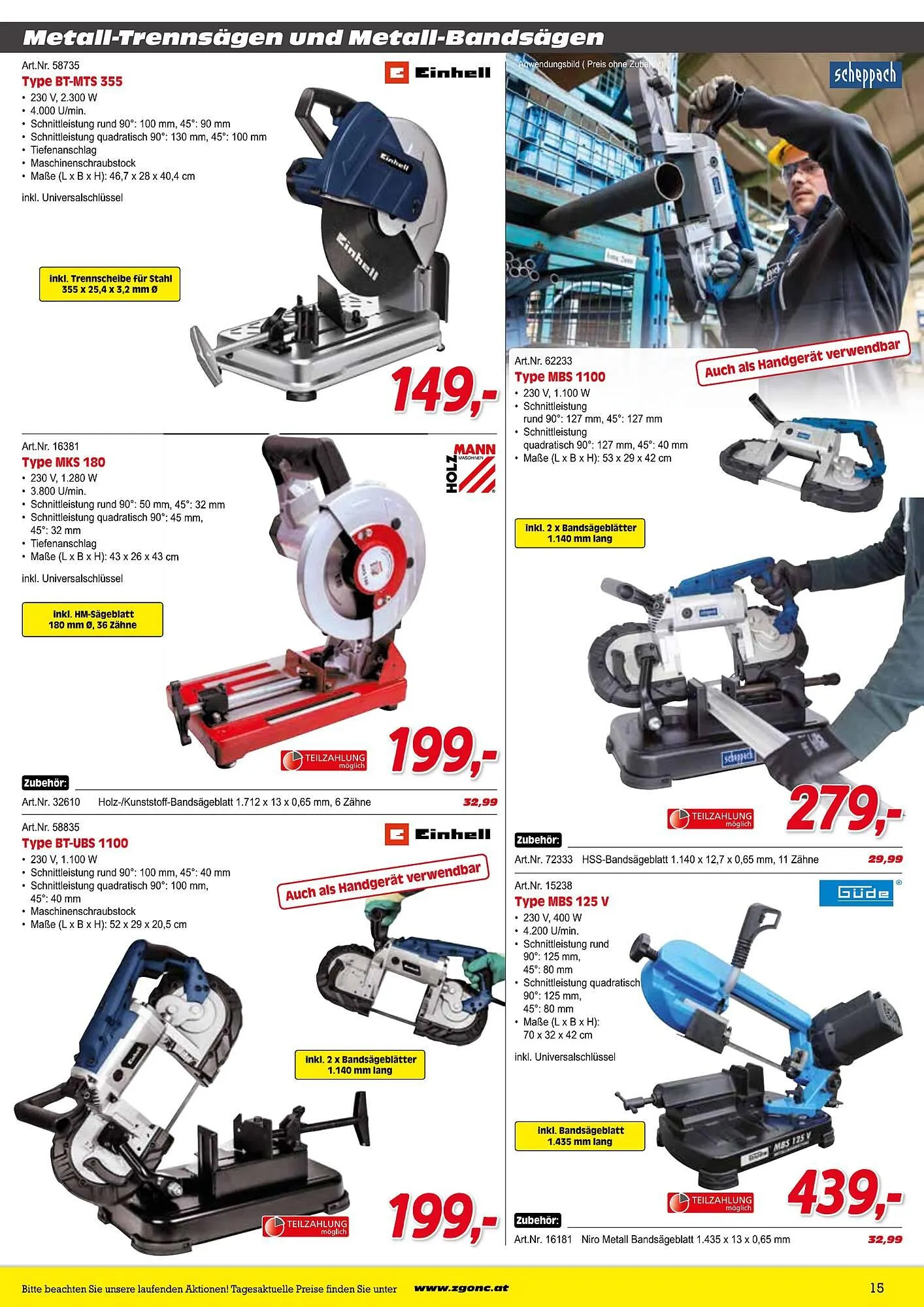 Zgonc Flugblatt von 3. Mai bis 29. Dezember 2023 - Flugblätt seite 15