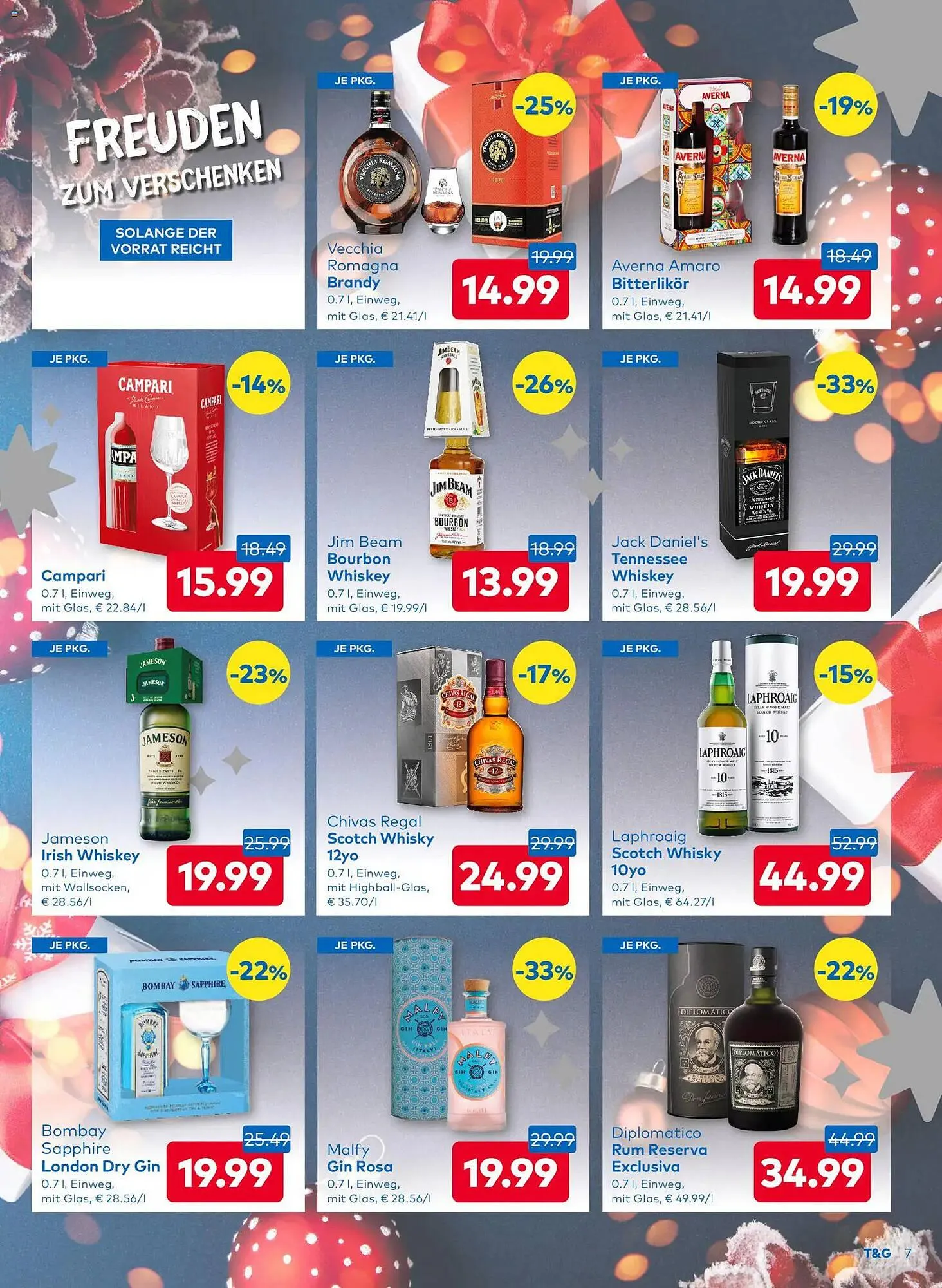 T&G Flugblatt von 4. Dezember bis 17. Dezember 2025 - Flugblätt seite  7