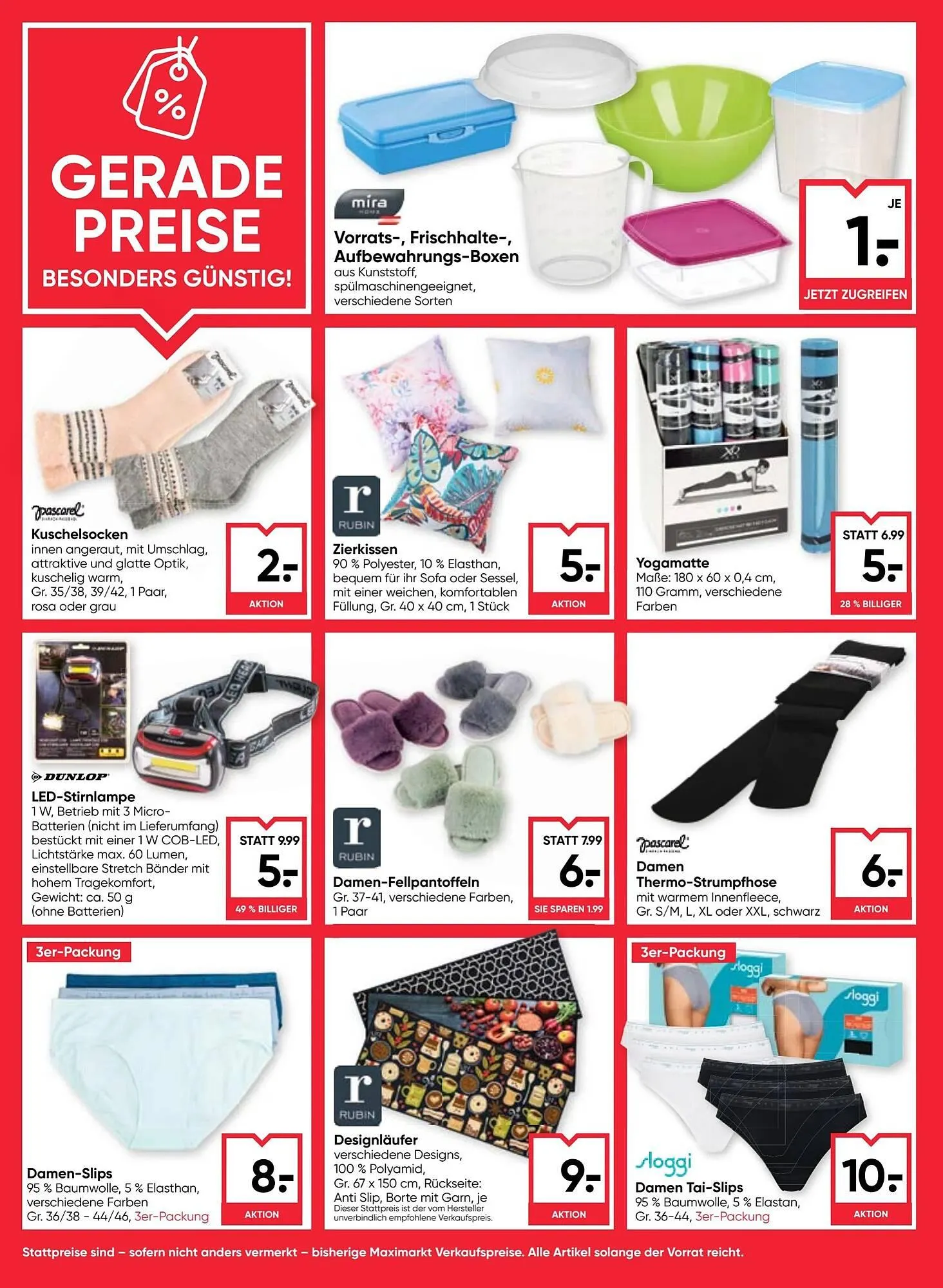 Maximarkt Flugblatt von 15. Jänner bis 21. Jänner 2026 - Flugblätt seite  20