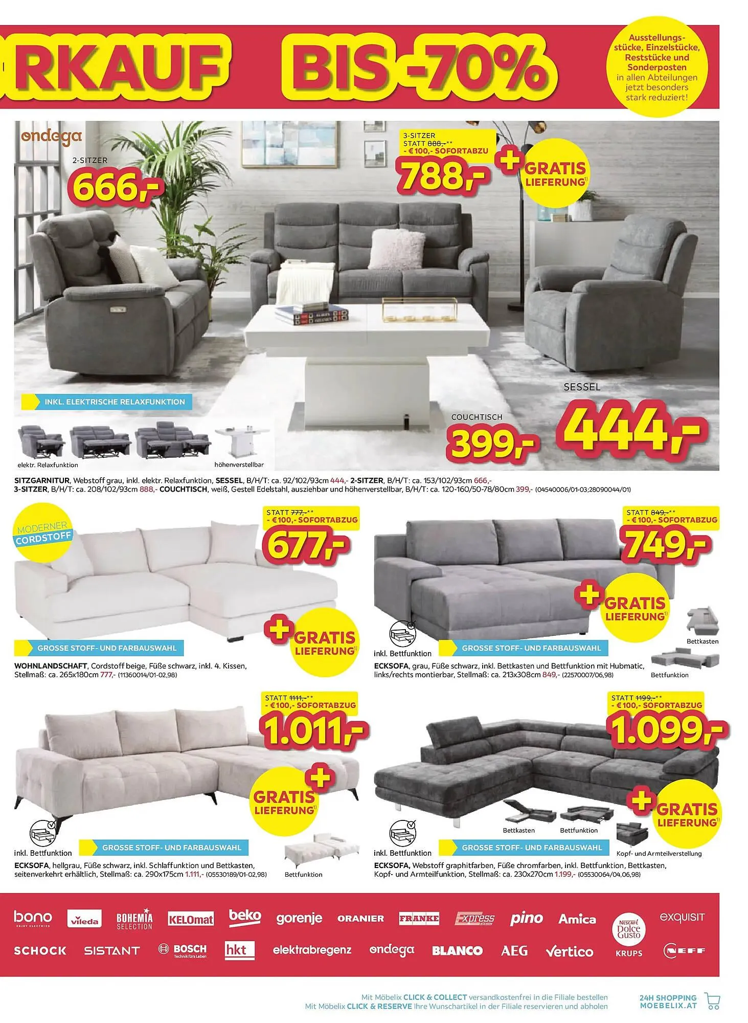 Möbelix Prospekt von 22. Dezember bis 5. Jänner 2026 - Flugblätt seite  9
