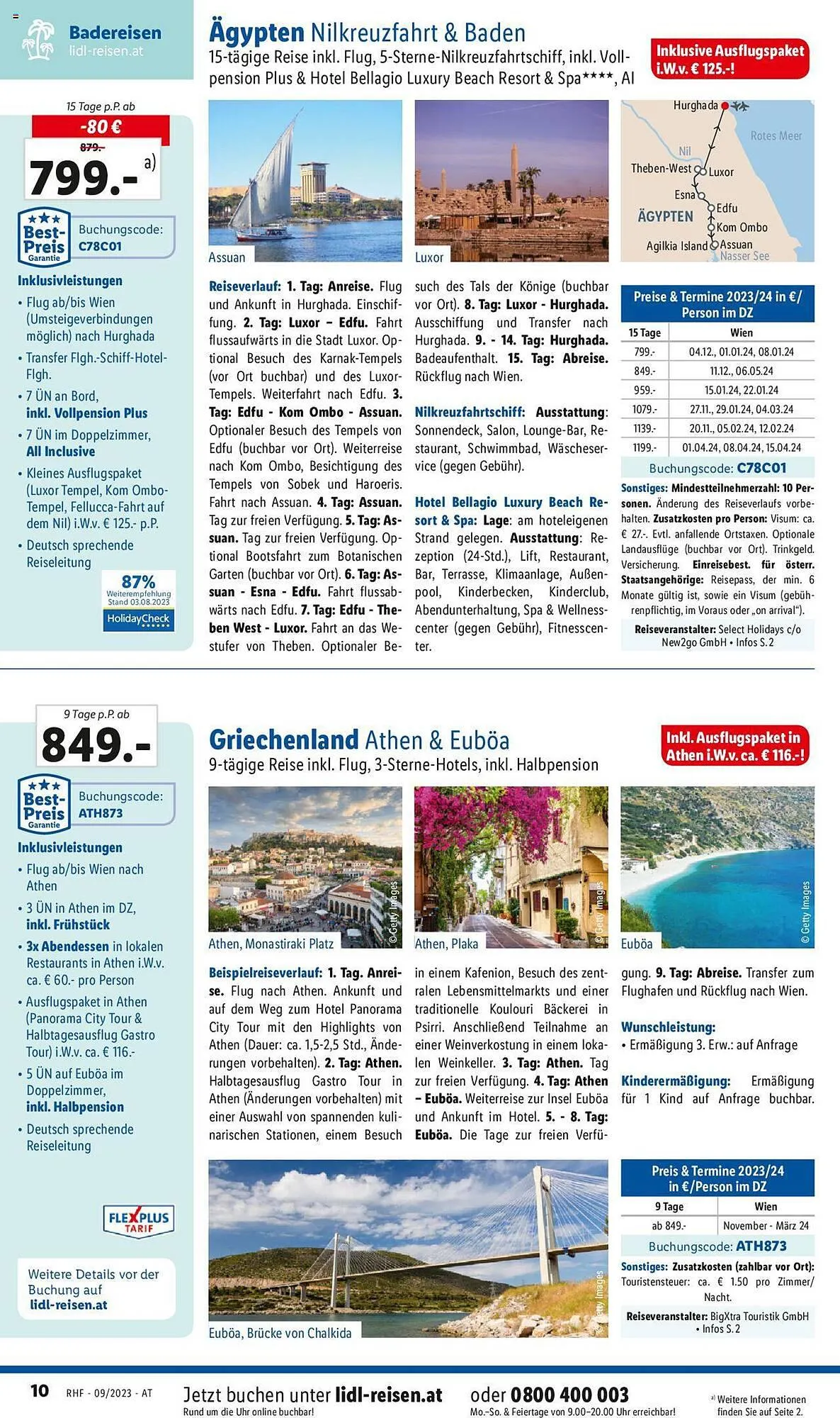 Lidl Flugblatt von 30. August bis 30. September 2023 - Flugblätt seite 10