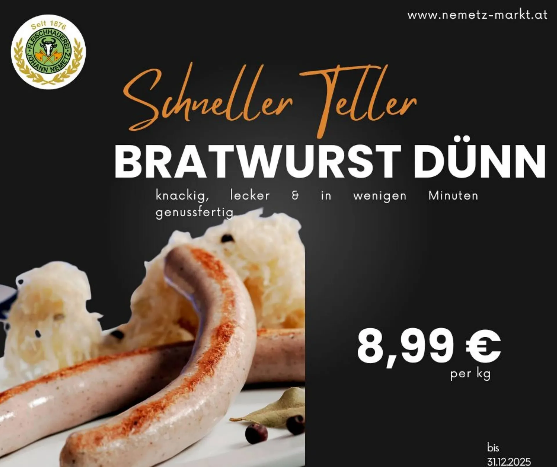 Nemetz Markt Flugblatt von 16. Dezember bis 31. Dezember 2025 - Flugblätt seite  2