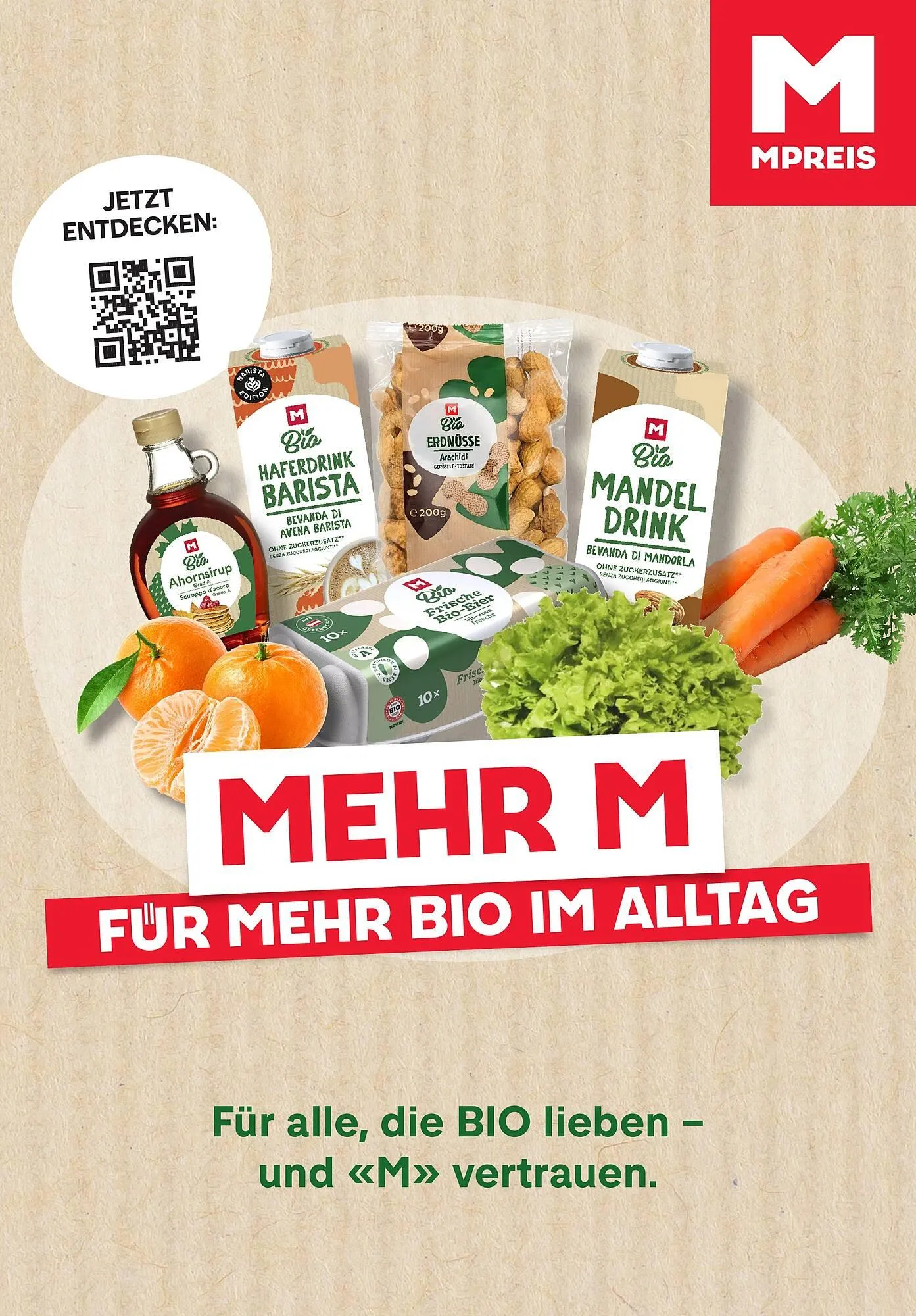 MPreis Flugblatt von 22. Jänner bis 28. Jänner 2026 - Flugblätt seite  14