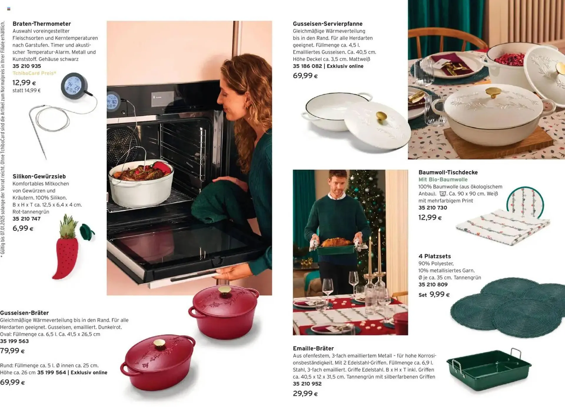 Tchibo Eduscho Flugblatt von 3. Dezember bis 10. Dezember 2025 - Flugblätt seite  10