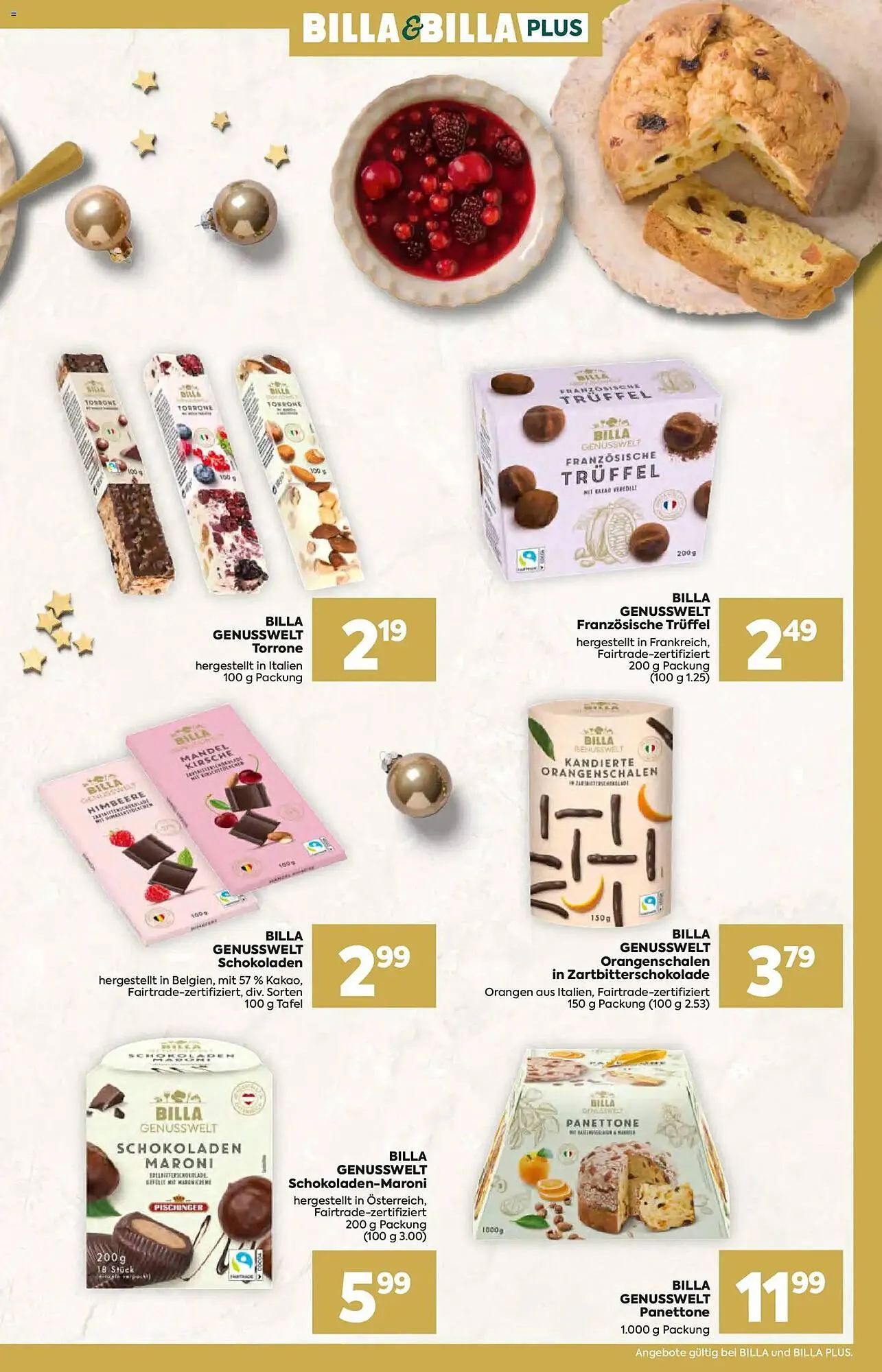 Billa Flugblatt von 13. November bis 31. Dezember 2025 - Flugblätt seite 7