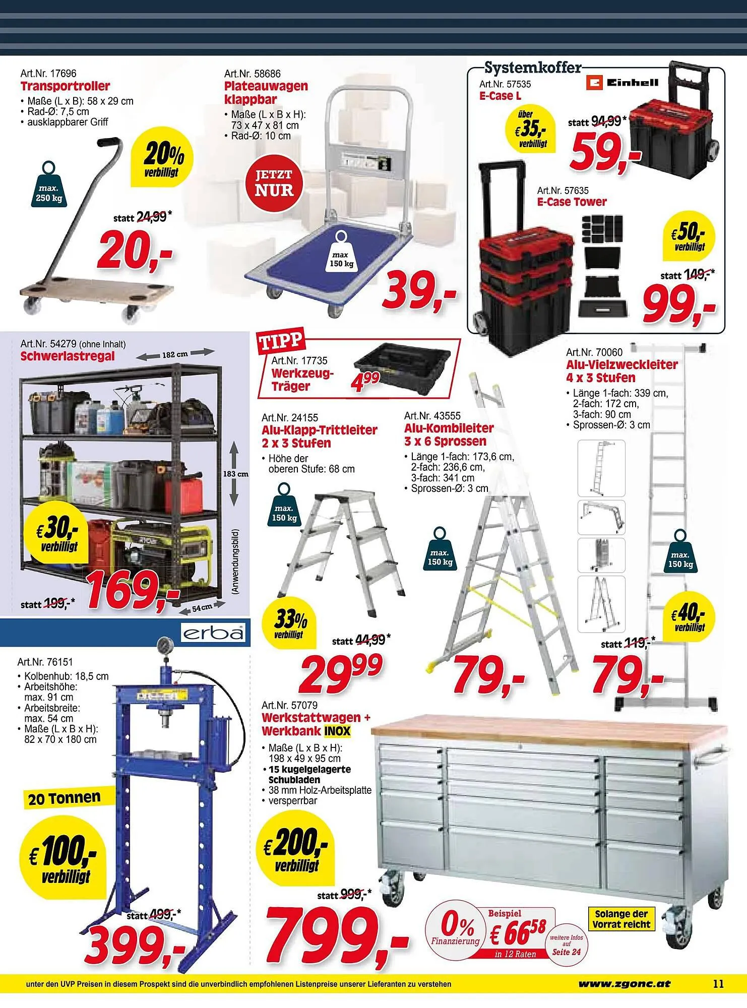 Zgonc Flugblatt von 31. Jänner bis 25. Februar 2024 - Flugblätt seite  11