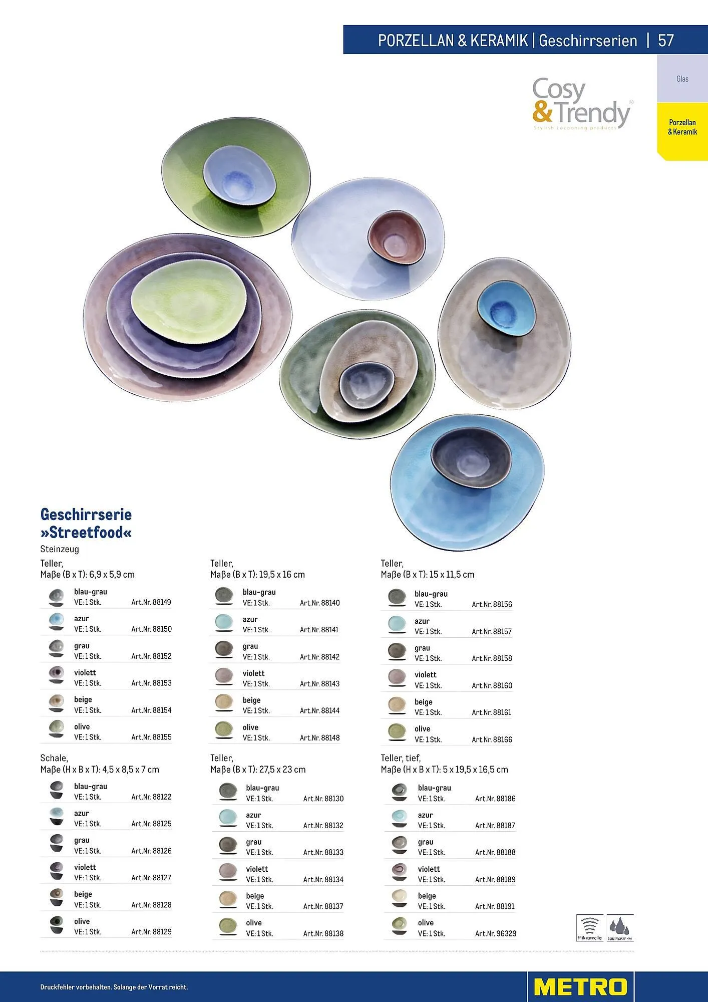 Metro Flugblatt von 25. März bis 31. Dezember 2026 - Flugblätt seite 57