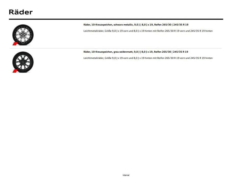 Audi RS 3 Limousine von 27. August bis 27. August 2025 - Flugblätt seite  12