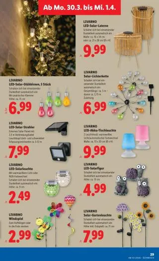 Lidl Flugblatt Food von 26. März bis 1. April 2026 - Flugblätt seite  34