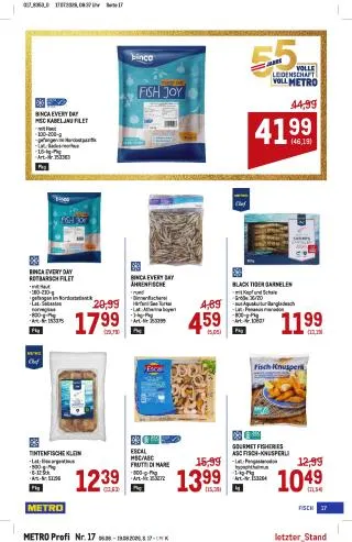 METRO Flugblatt - Profi von 6. August bis 19. August 2026 - Flugblätt seite 17