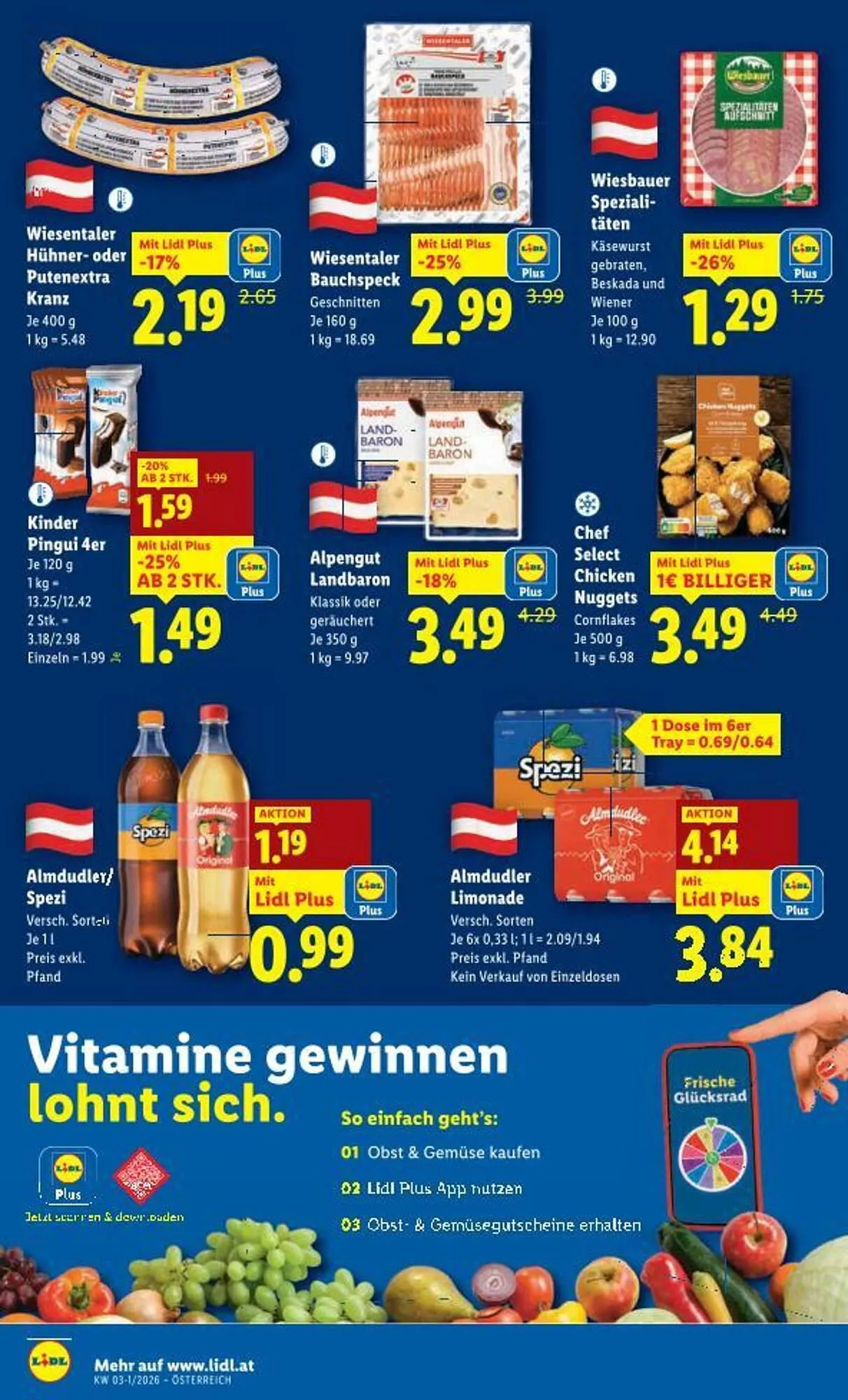 Lidl Flugblatt von 8. Jänner bis 14. Jänner 2026 - Flugblätt seite  39
