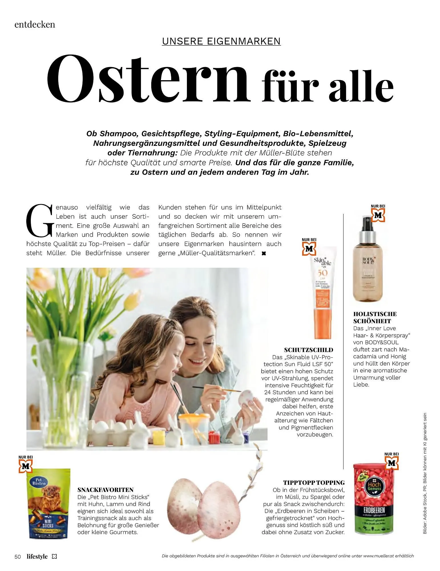 Müller Flugblatt von 1. März bis 30. April 2026 - Flugblätt seite 50