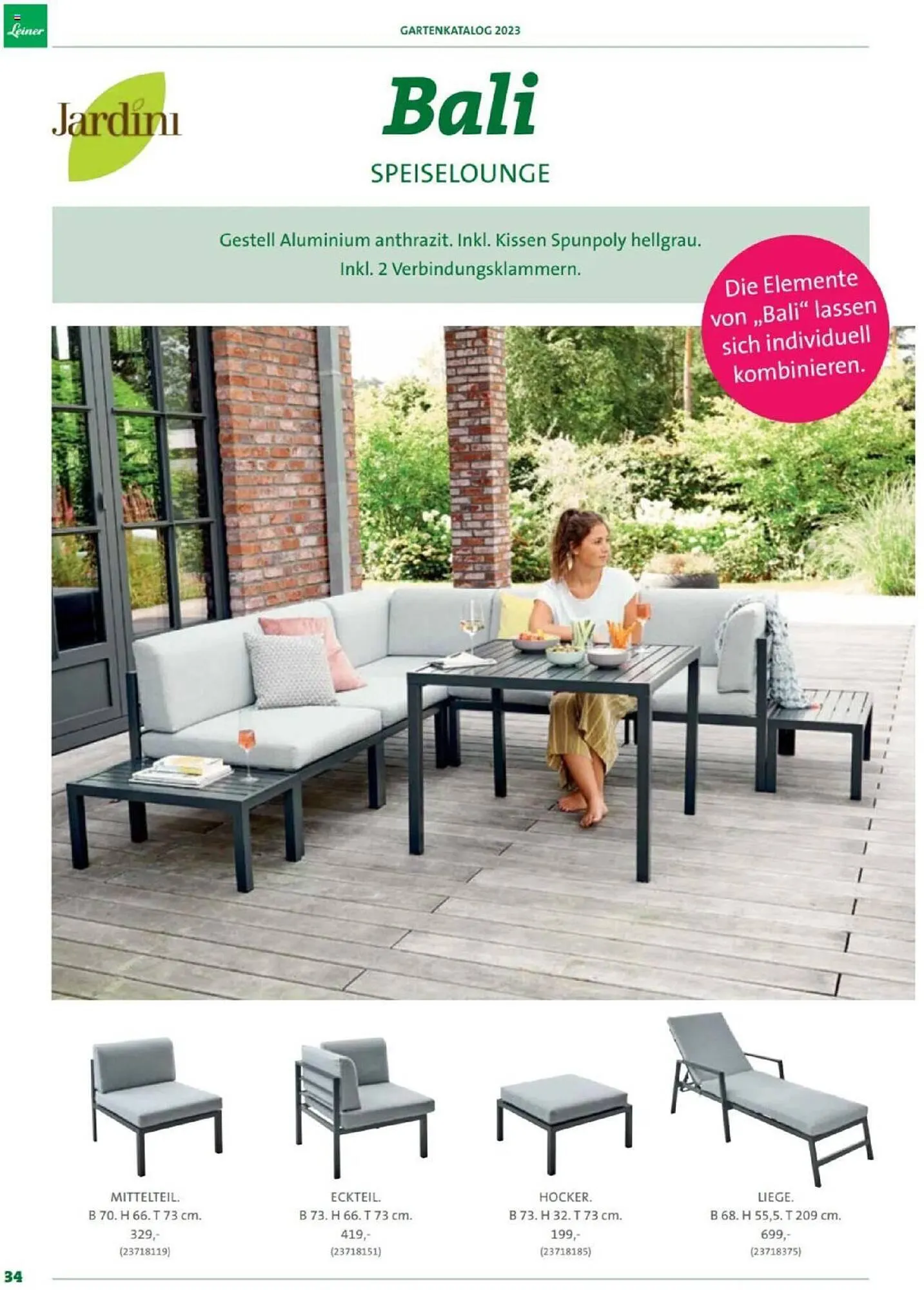 Leiner Flugblatt von 3. Februar bis 31. August 2023 - Flugblätt seite 34