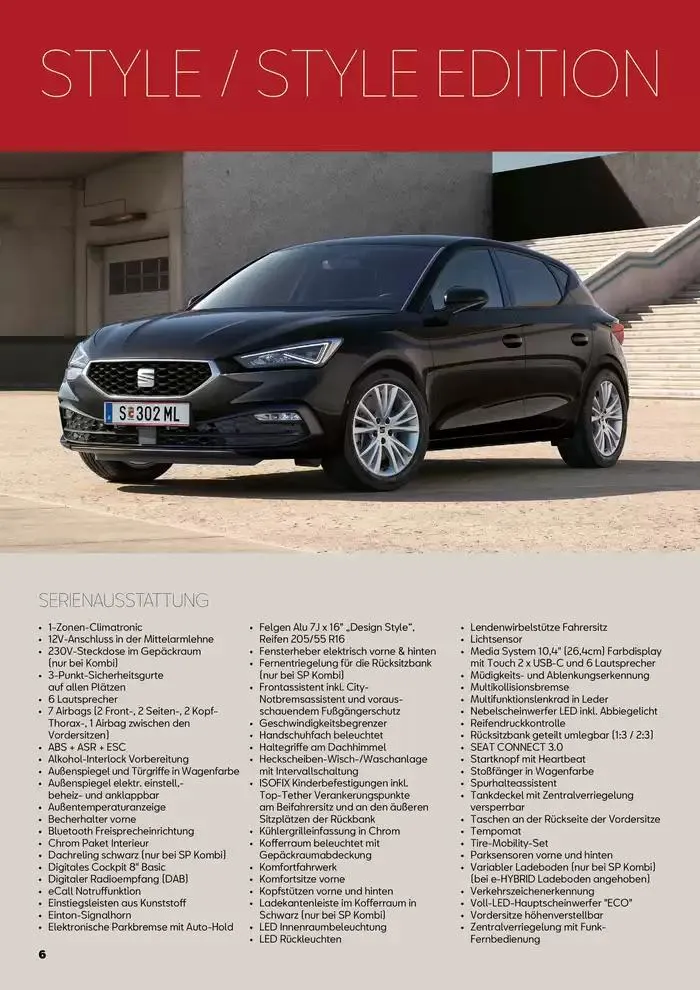 Seat Leon von 31. Jänner bis 22. Jänner 2026 - Flugblätt seite  6