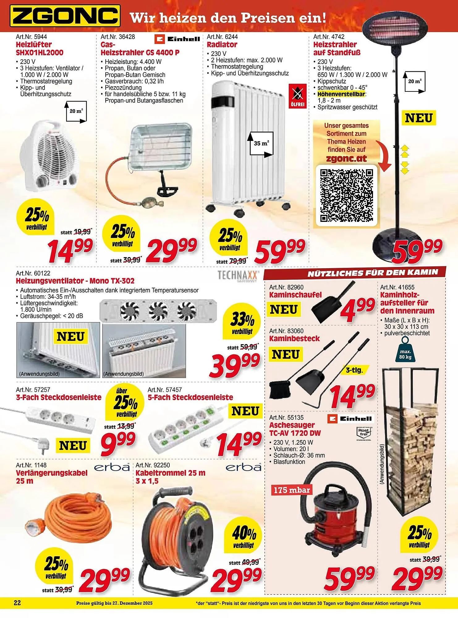 Zgonc Flugblatt von 27. November bis 27. Dezember 2025 - Flugblätt seite 22