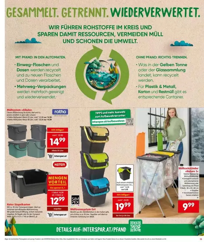 Tolles Angebot für Schnäppchenjäger von 8. Jänner bis 15. Jänner 2025 - Flugblätt seite  15