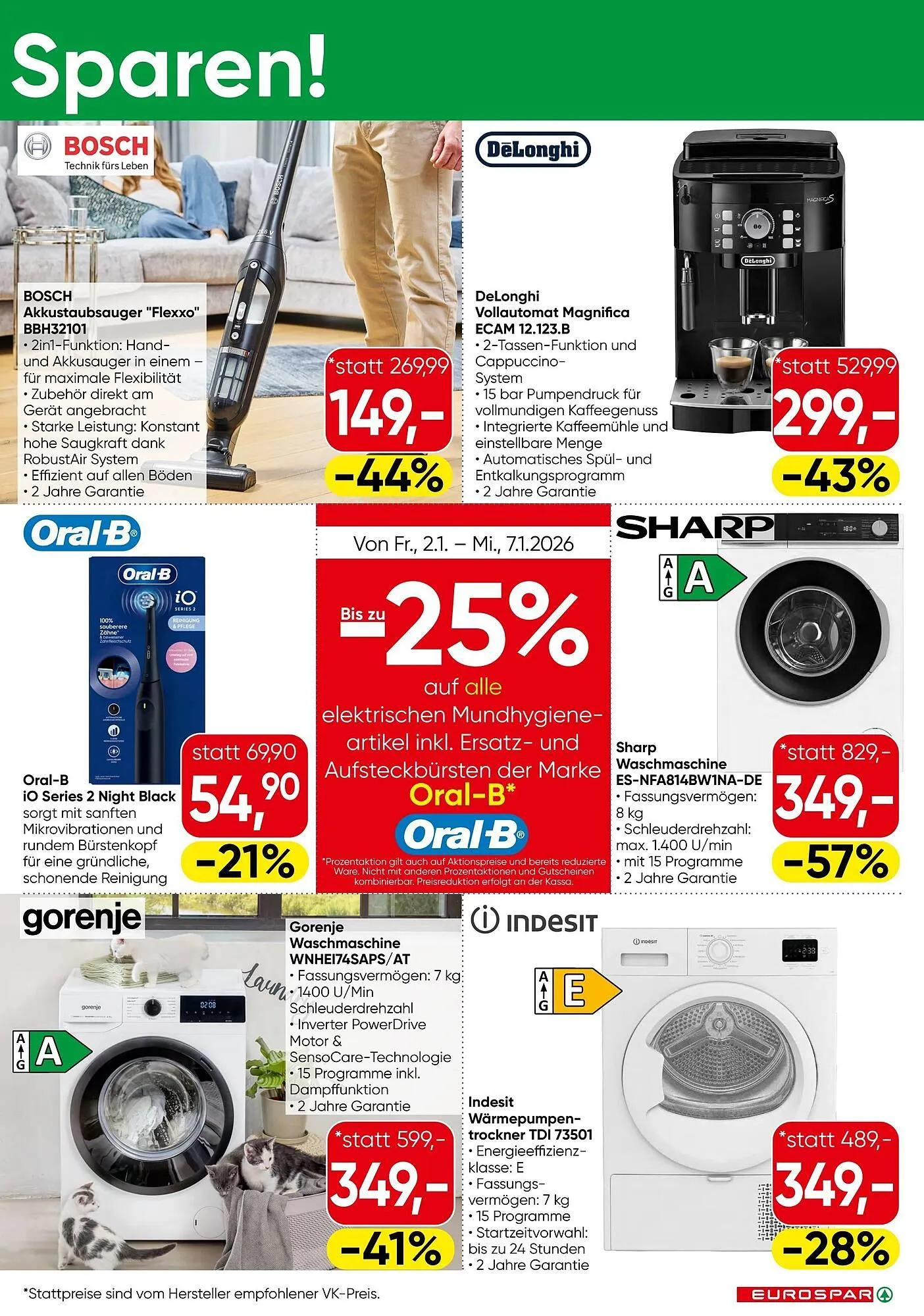 Eurospar Flugblatt von 2. Jänner bis 14. Jänner 2026 - Flugblätt seite  19