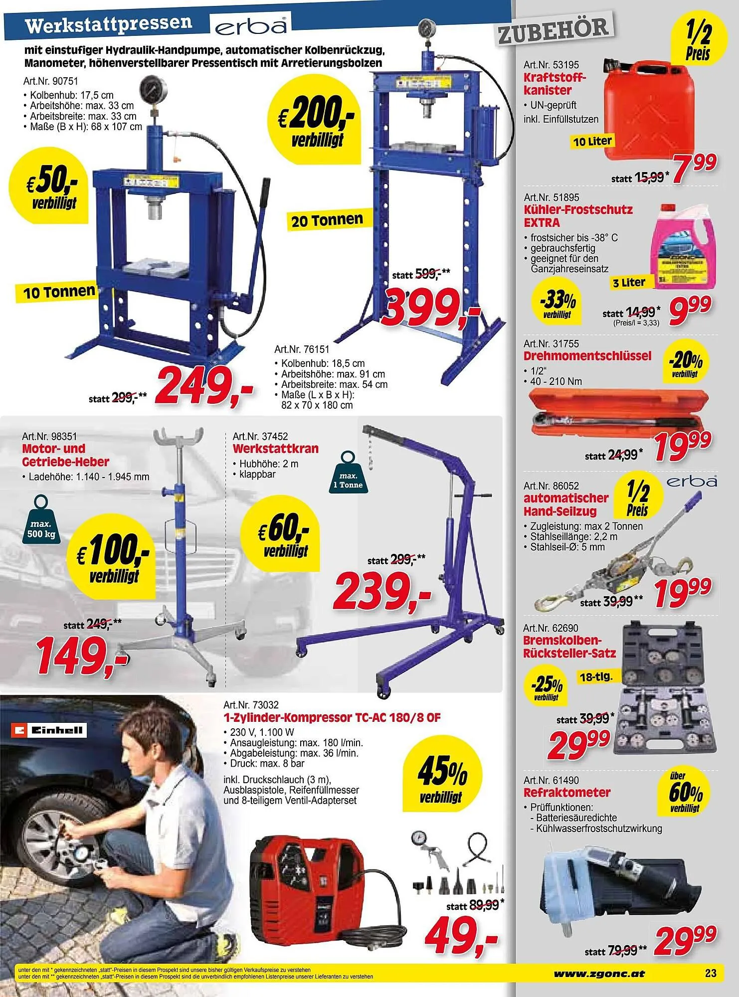Zgonc Flugblatt von 30. September bis 31. Oktober 2023 - Flugblätt seite 23