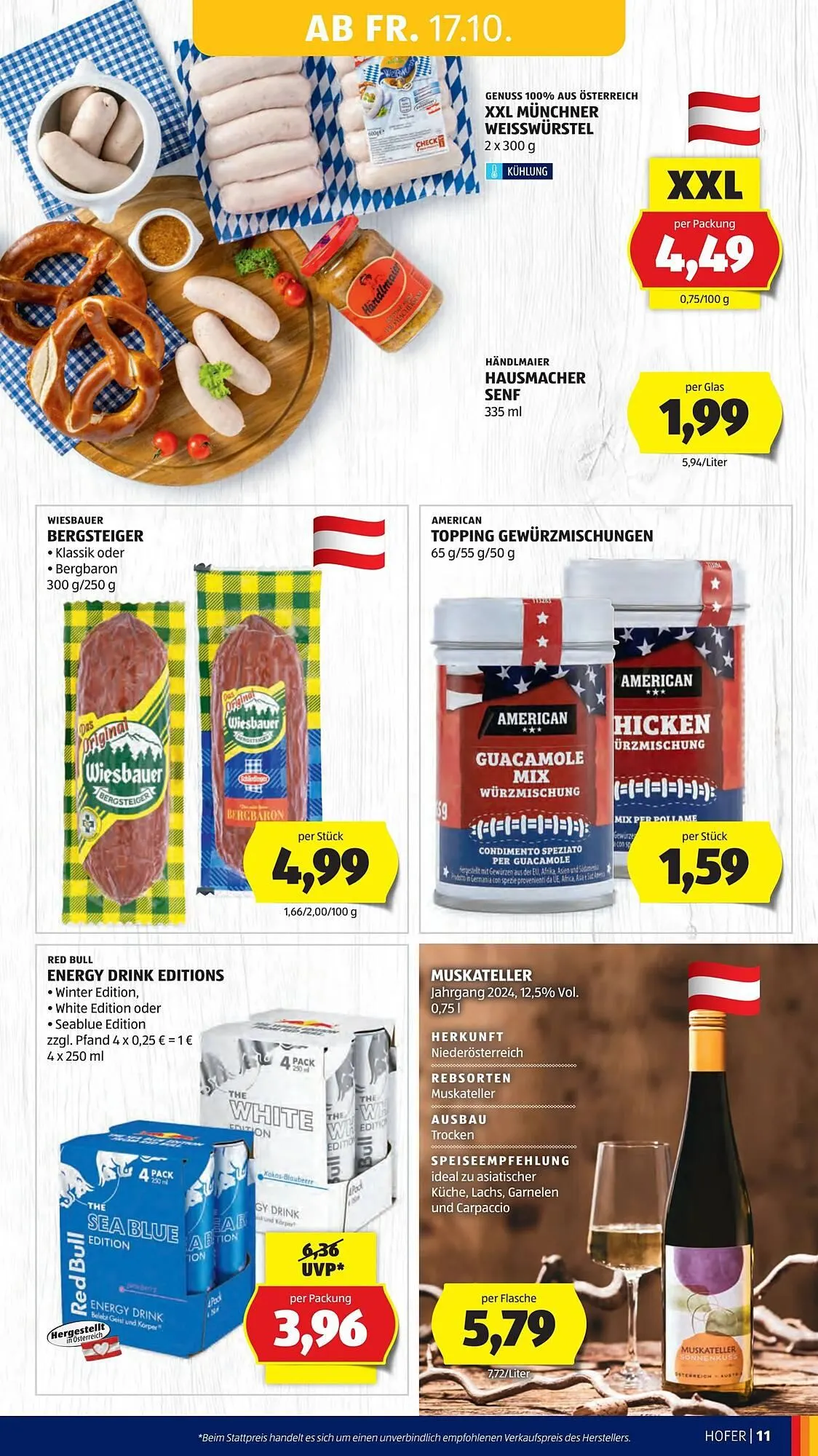 Hofer Flugblatt von 17. Oktober bis 23. Oktober 2025 - Flugblätt seite  13