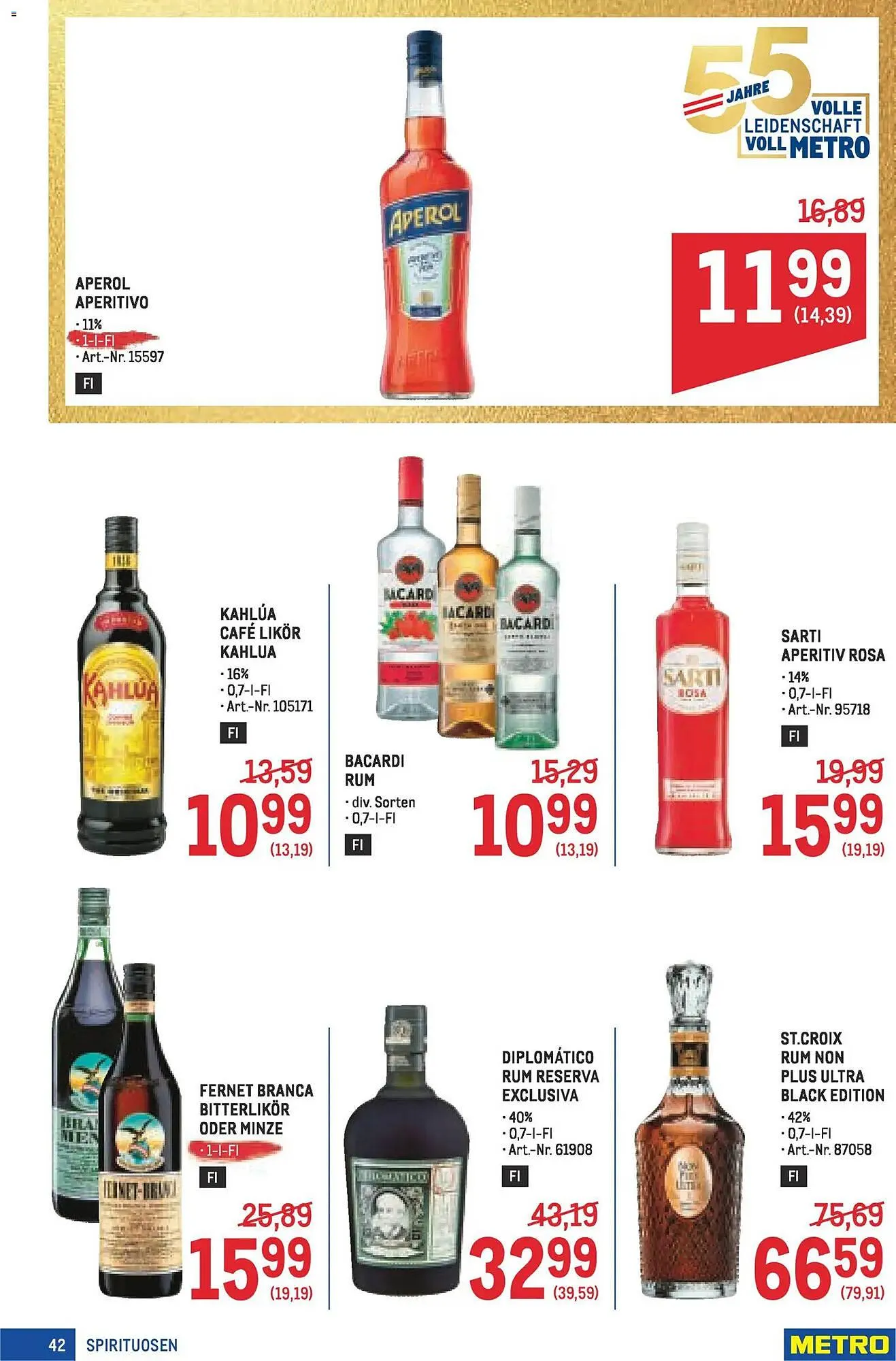 Metro Flugblatt von 19. März bis 1. April 2026 - Flugblätt seite 42