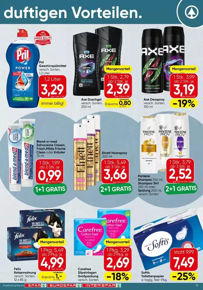 Attraktive Angebote entdecken von 12. Februar bis 26. Februar 2025 - Flugblätt seite  19
