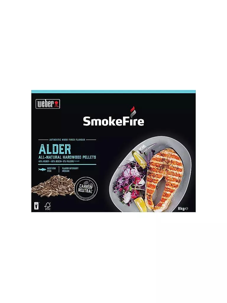 Smokefire Holzpellets 8kg Erlenholz