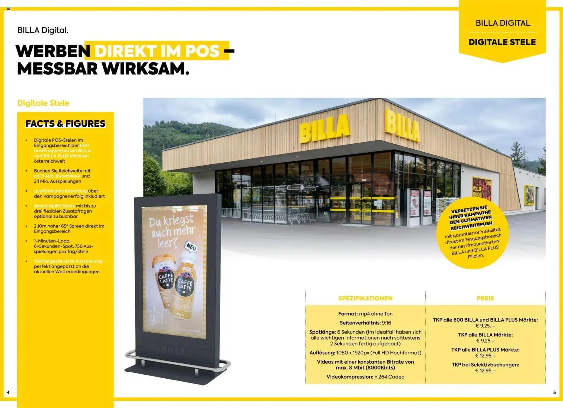 Billa Flugblatt von 15. Jänner bis 31. Dezember 2026 - Flugblätt seite  3