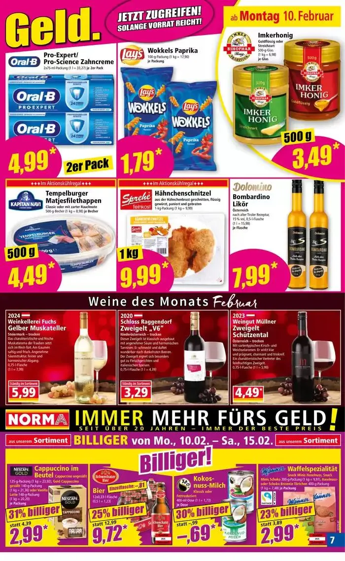 Große Auswahl an Angeboten von 10. Februar bis 14. Februar 2025 - Flugblätt seite  7