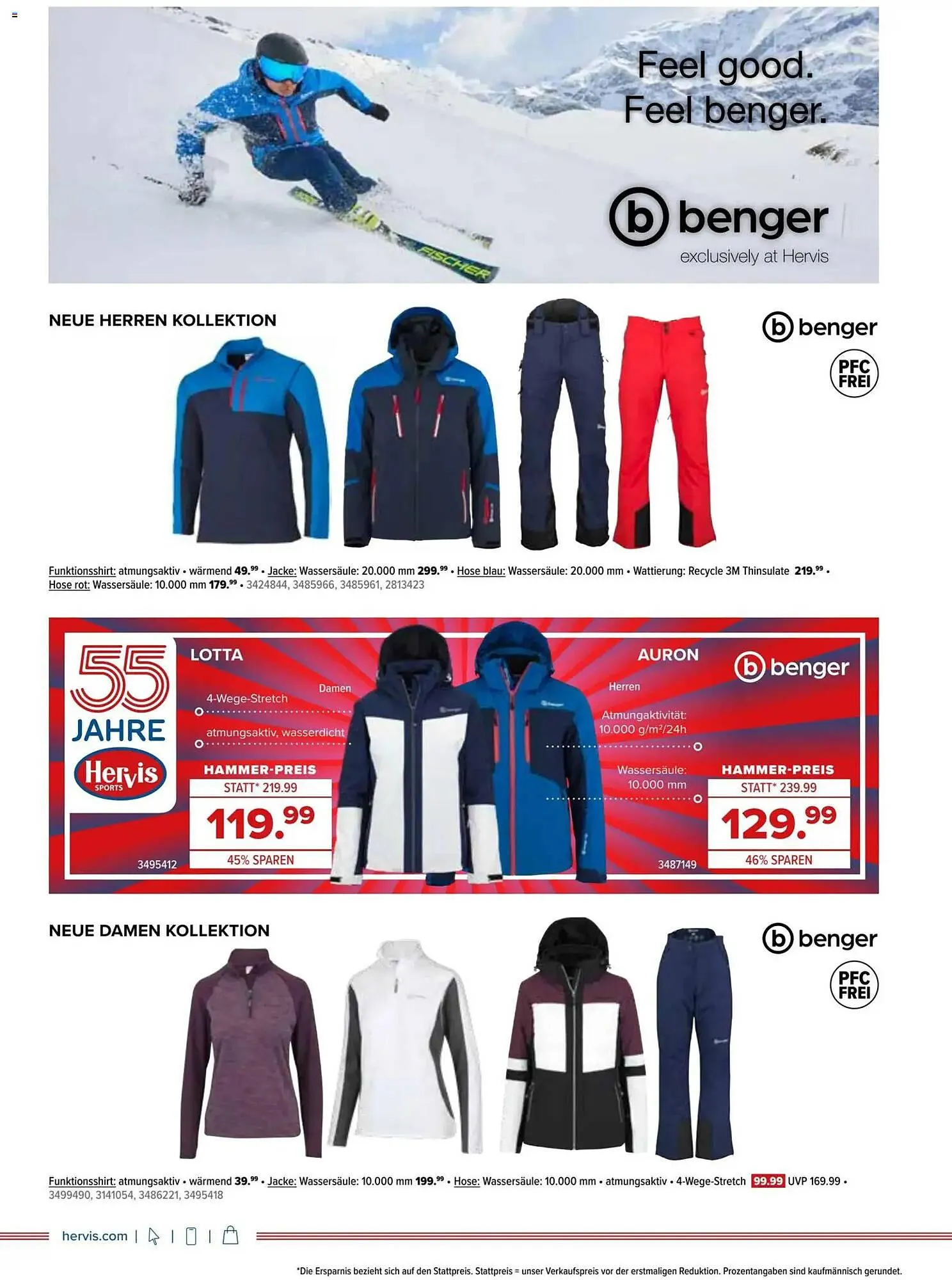 Hervis Flugblatt von 4. November bis 16. November 2025 - Flugblätt seite 4