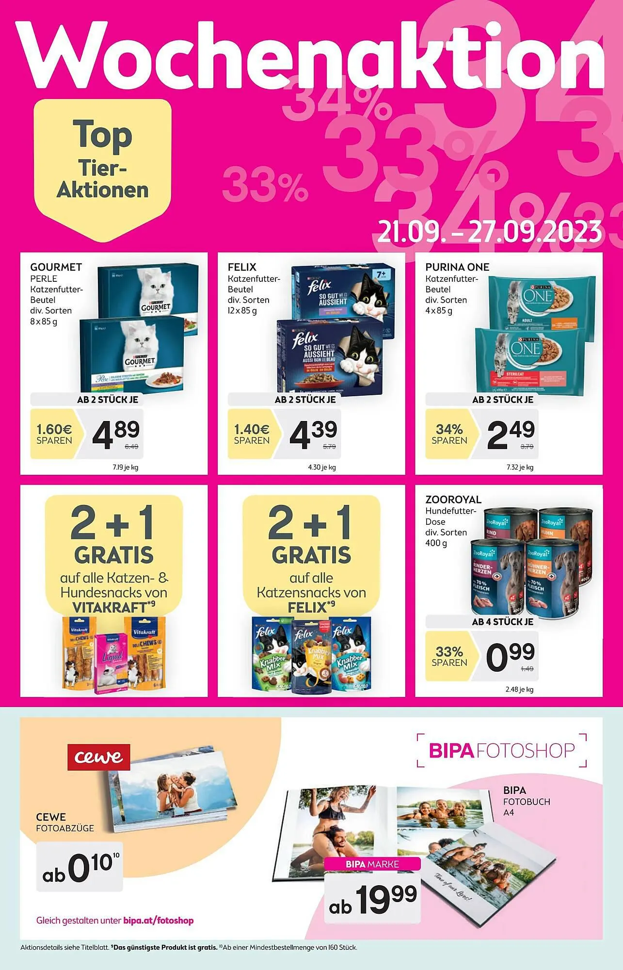 Bipa Flugblatt von 20. September bis 4. Oktober 2023 - Flugblätt seite 8