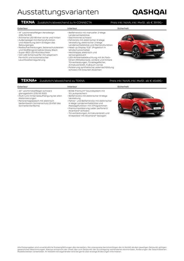 Neuer Qashqai von 2. Juli bis 2. Juli 2025 - Flugblätt seite 4