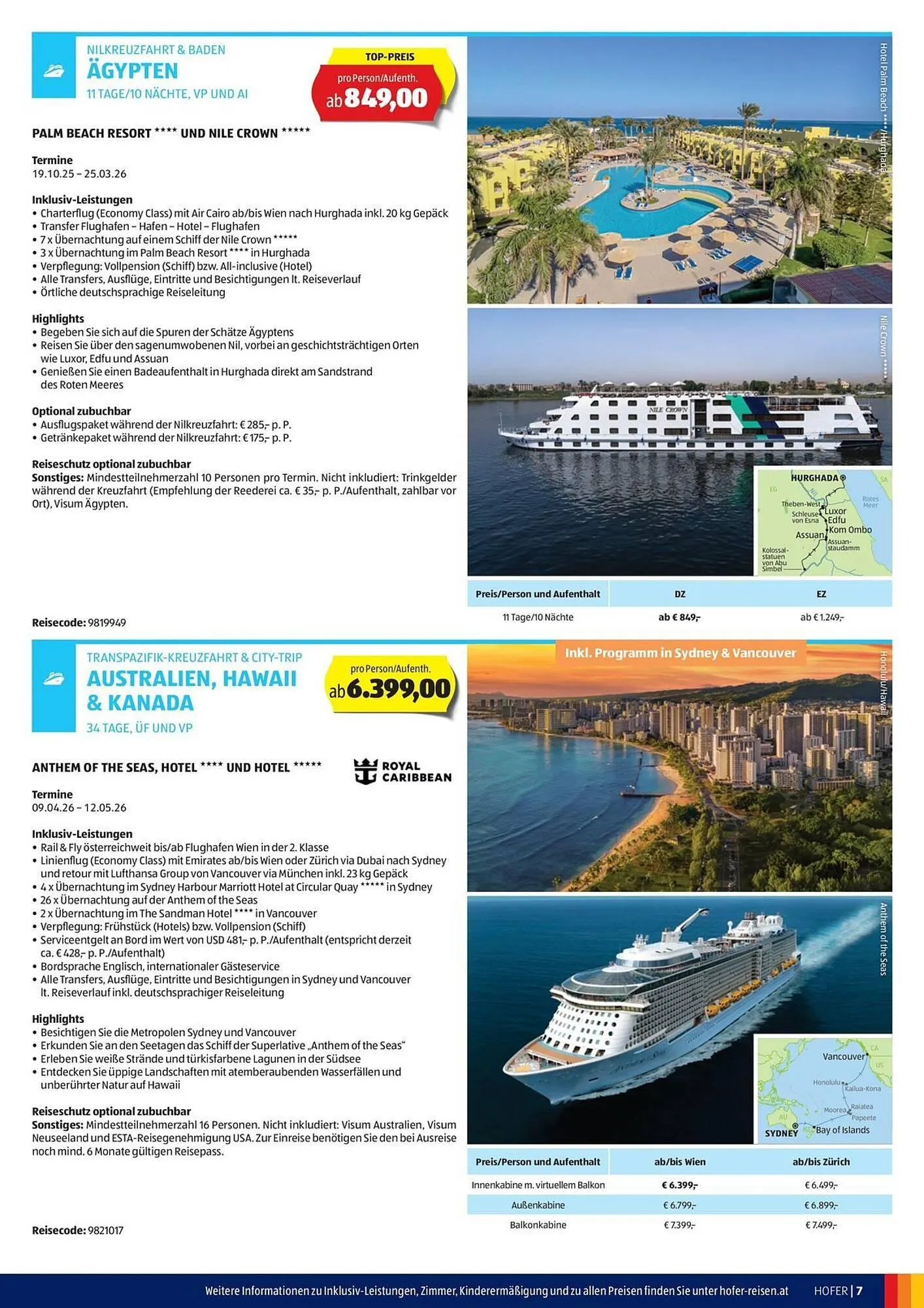 Hofer Flugblatt von 7. September bis 31. Dezember 2025 - Flugblätt seite  7