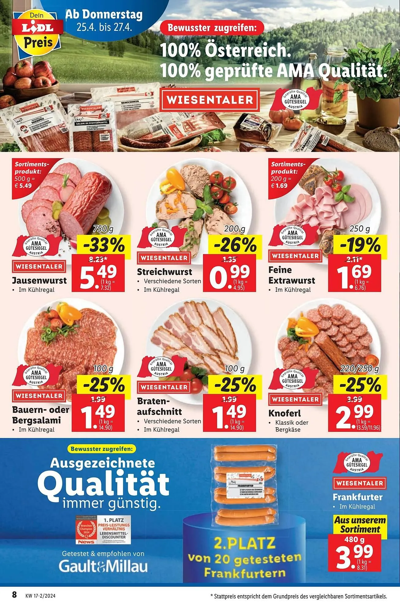 Lidl Flugblatt von 24. April bis 30. April 2024 - Flugblätt seite 8