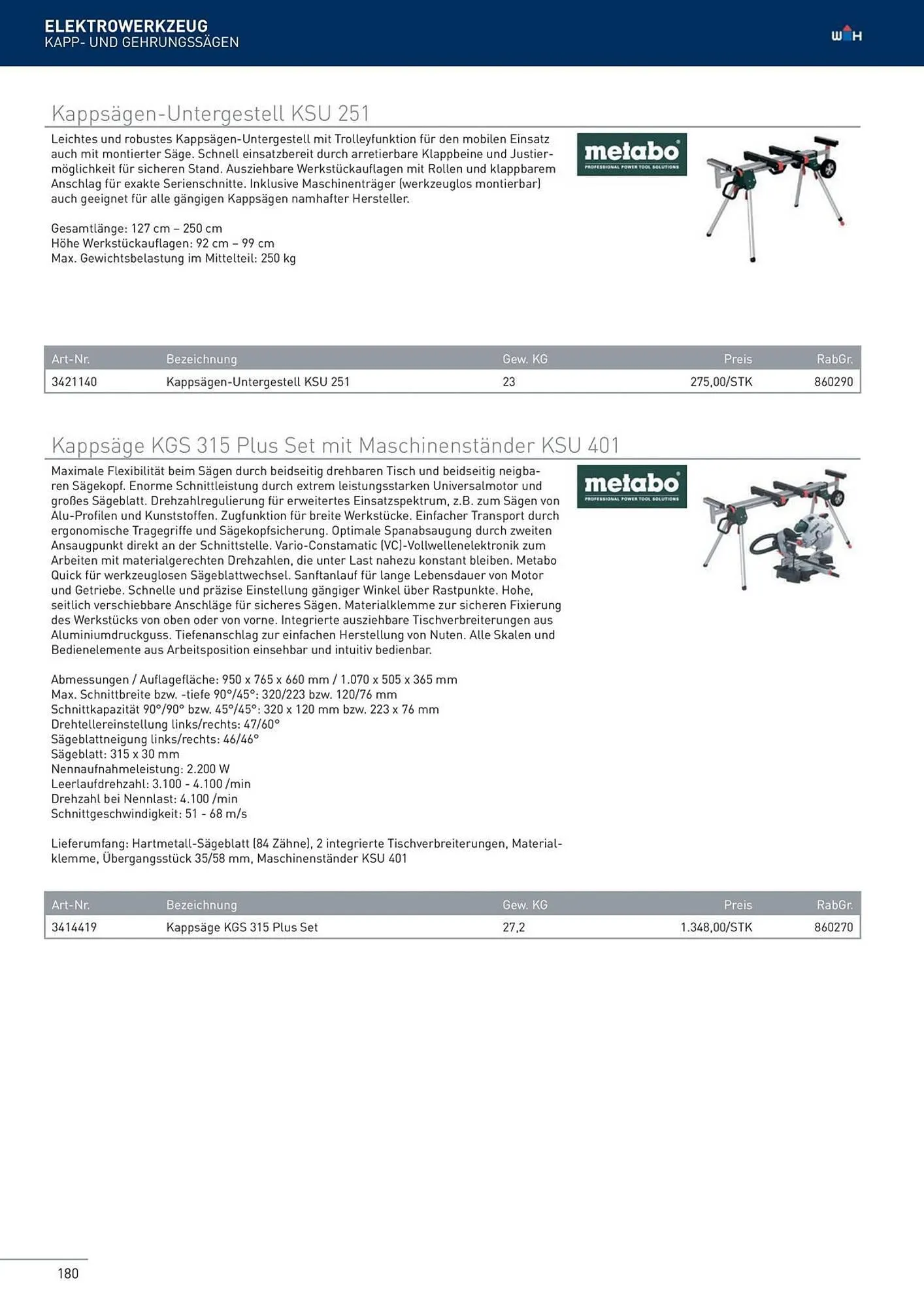 Würth Flugblatt von 22. Februar bis 31. Dezember 2024 - Flugblätt seite  180