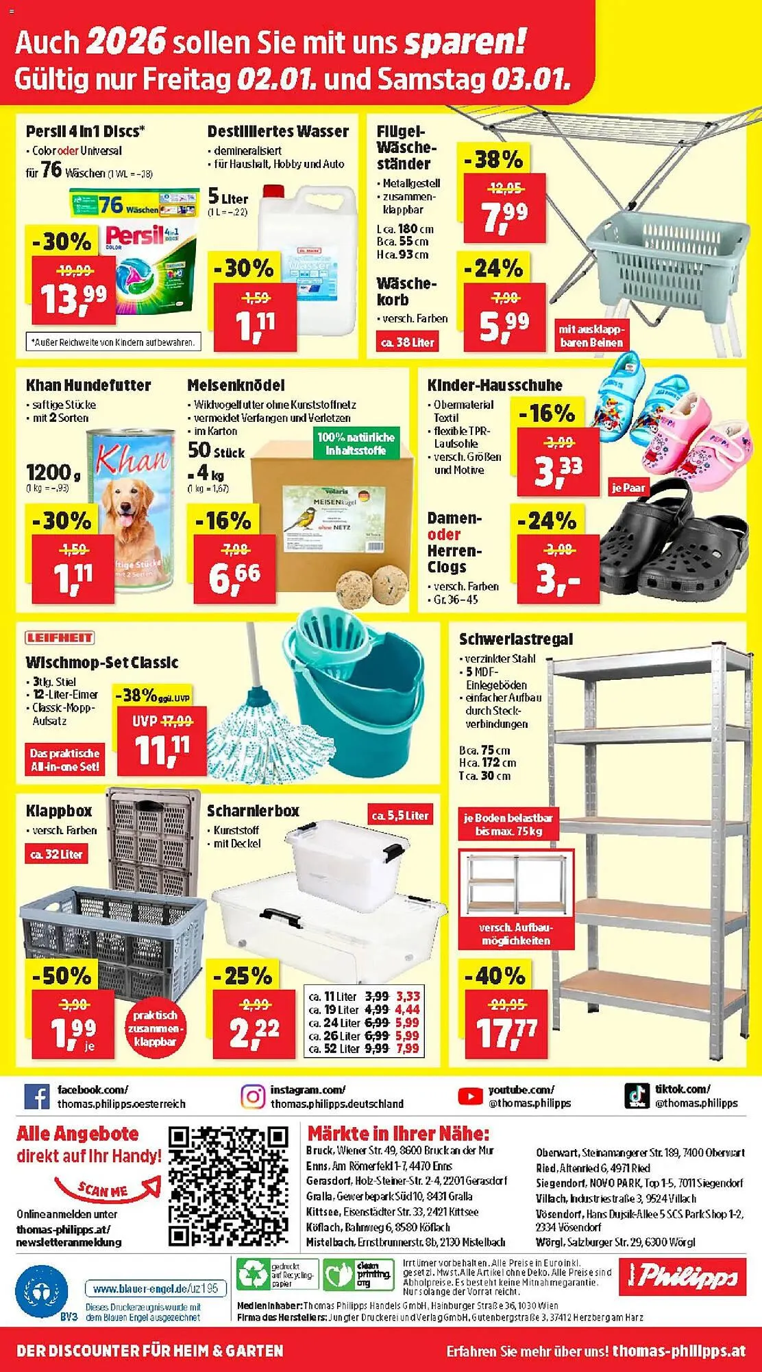 Thomas Philipps Prospekt von 29. Dezember bis 3. Jänner 2026 - Flugblätt seite  8