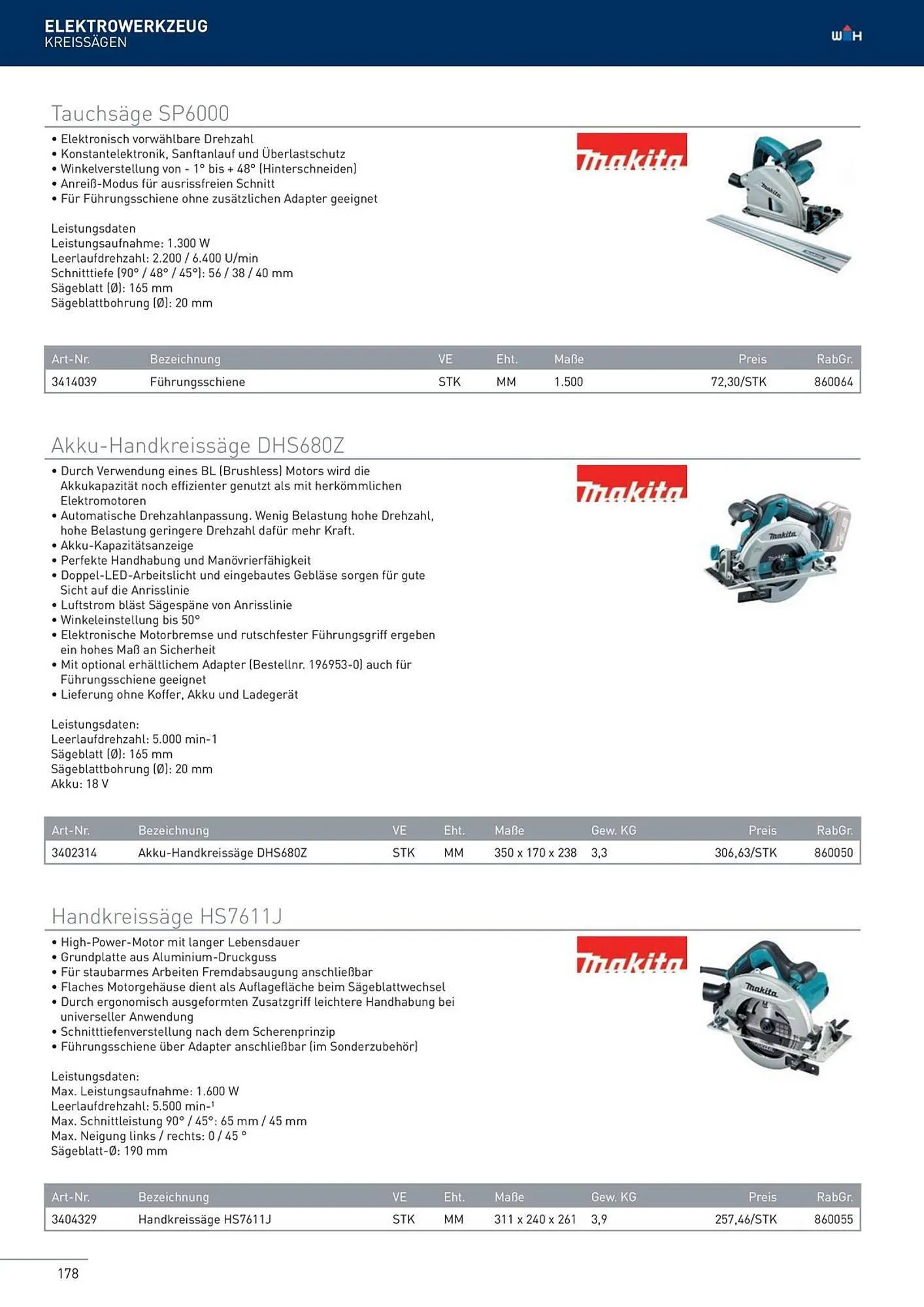 Würth Flugblatt von 22. Februar bis 31. Dezember 2024 - Flugblätt seite  178
