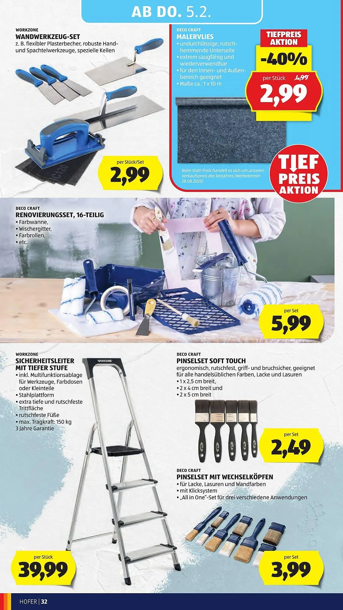 Hofer Flugblatt von 30. Jänner bis 5. Februar 2026 - Flugblätt seite 36