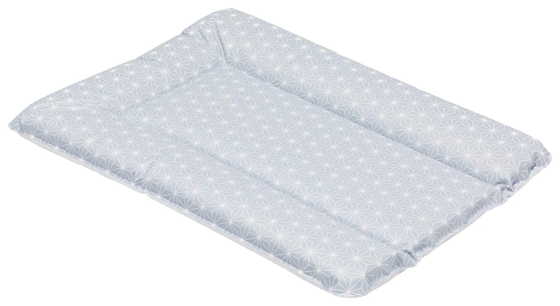 Fillikid Wickelauflage Kunststoff Grau mit Stern Design