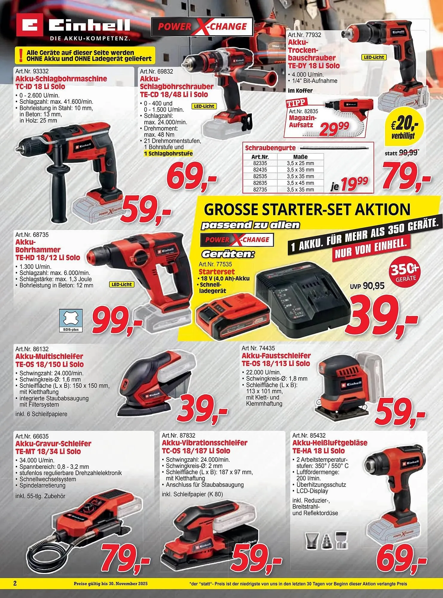 Zgonc Flugblatt von 13. November bis 30. November 2025 - Flugblätt seite 2