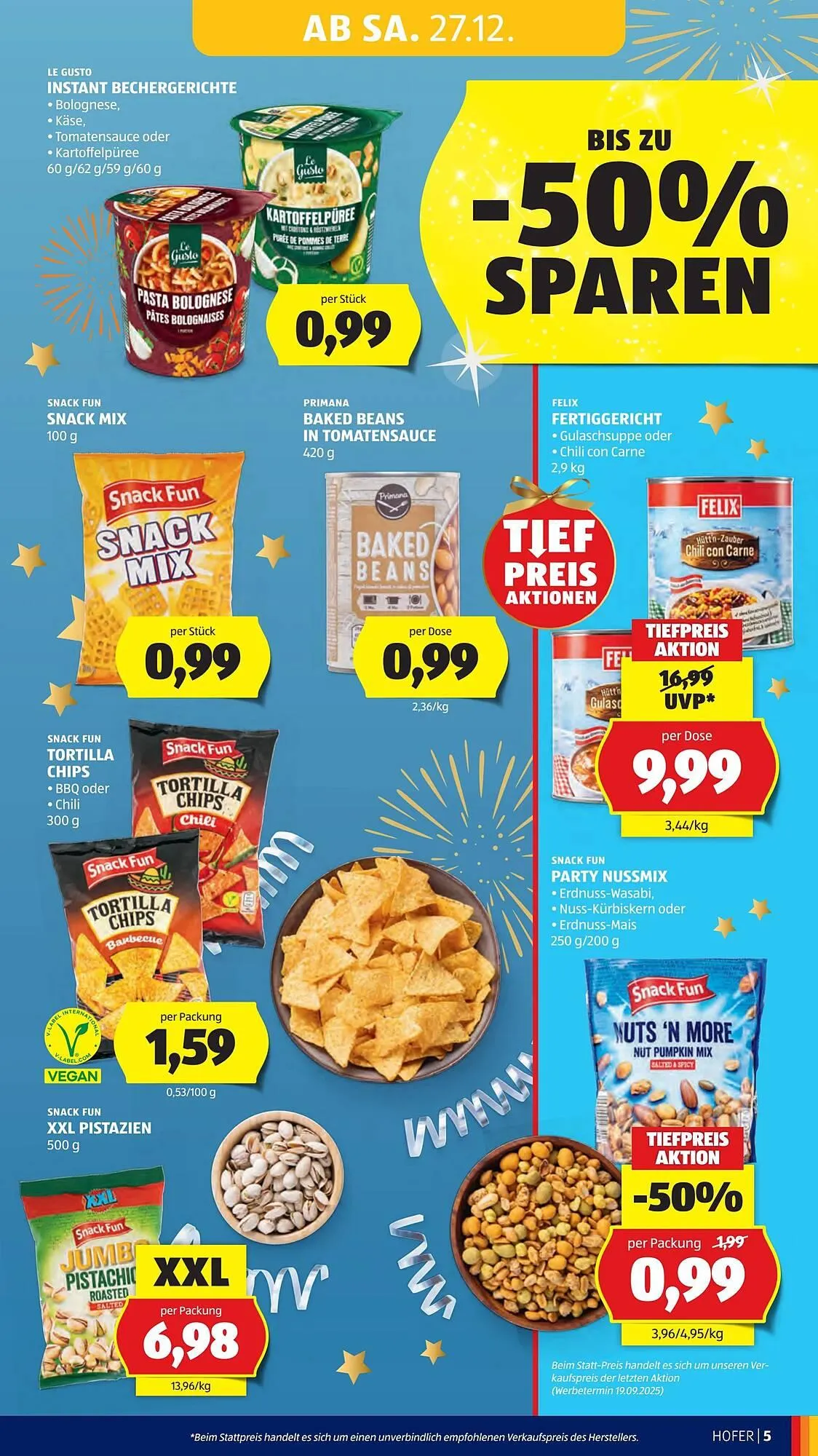 Hofer Flugblatt von 22. Dezember bis 31. Dezember 2025 - Flugblätt seite  7