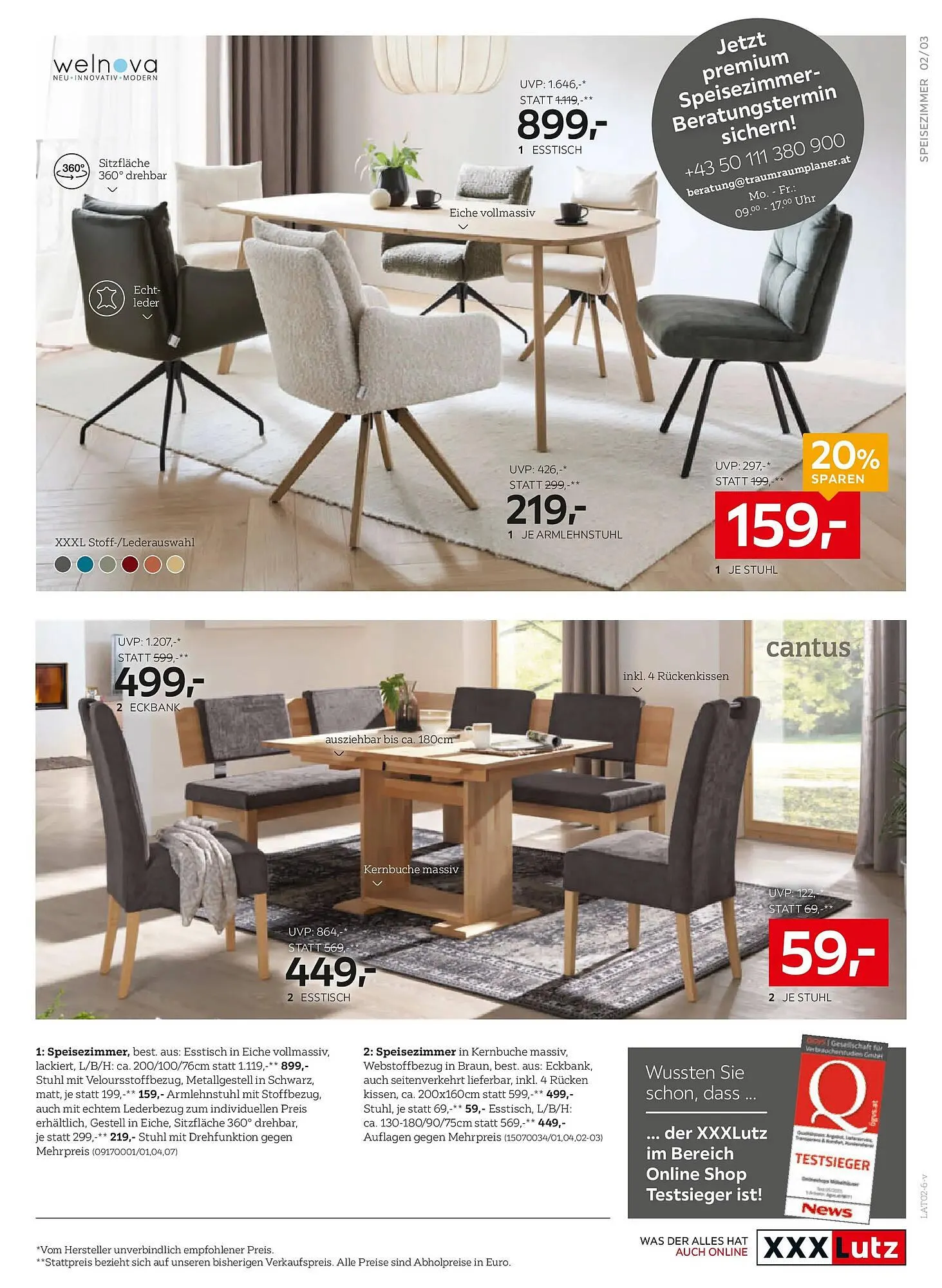 XXXLutz Prospekt von 18. Februar bis 24. Februar 2026 - Flugblätt seite  3