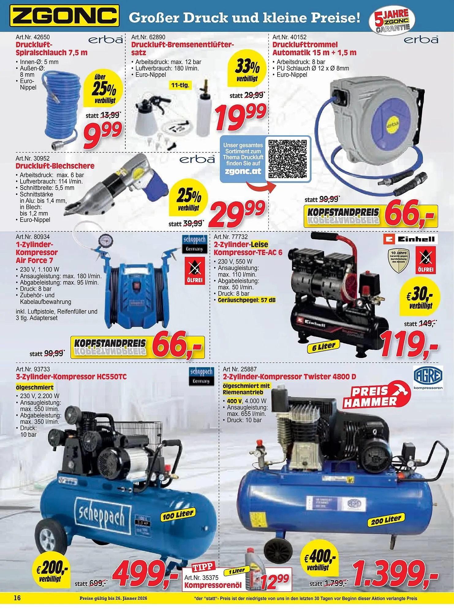 Zgonc Flugblatt von 1. Jänner bis 26. Jänner 2026 - Flugblätt seite  16