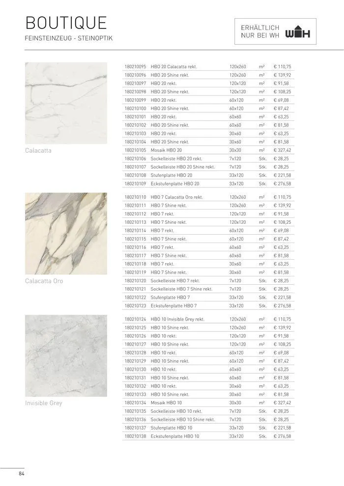Fliesen 2024 von 5. Juni bis 31. Dezember 2024 - Flugblätt seite 82