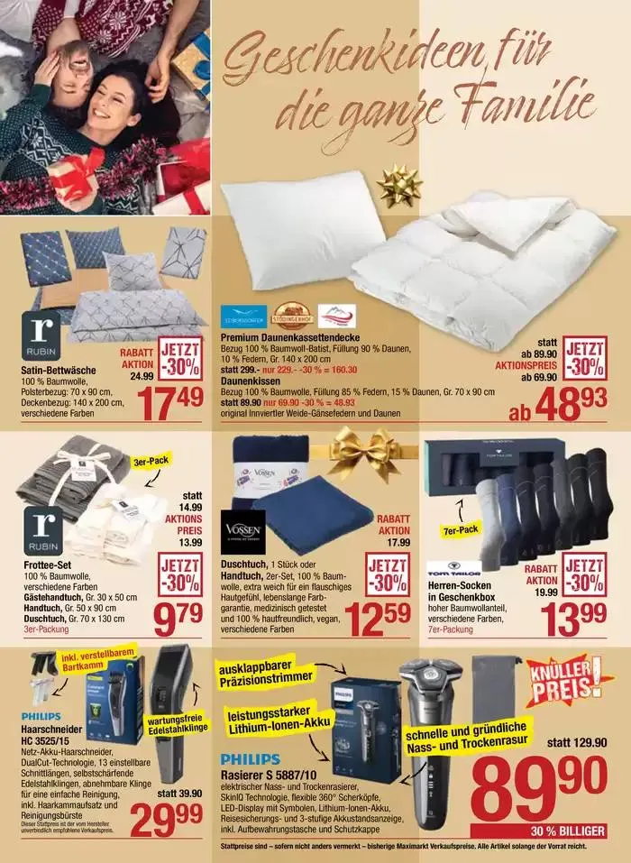 Attraktive Angebote entdecken von 22. November bis 6. Dezember 2024 - Flugblätt seite  18