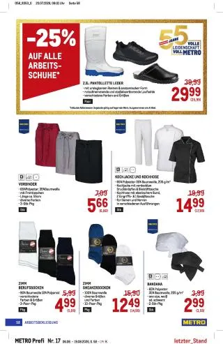 METRO Flugblatt - Profi von 6. August bis 19. August 2026 - Flugblätt seite 58