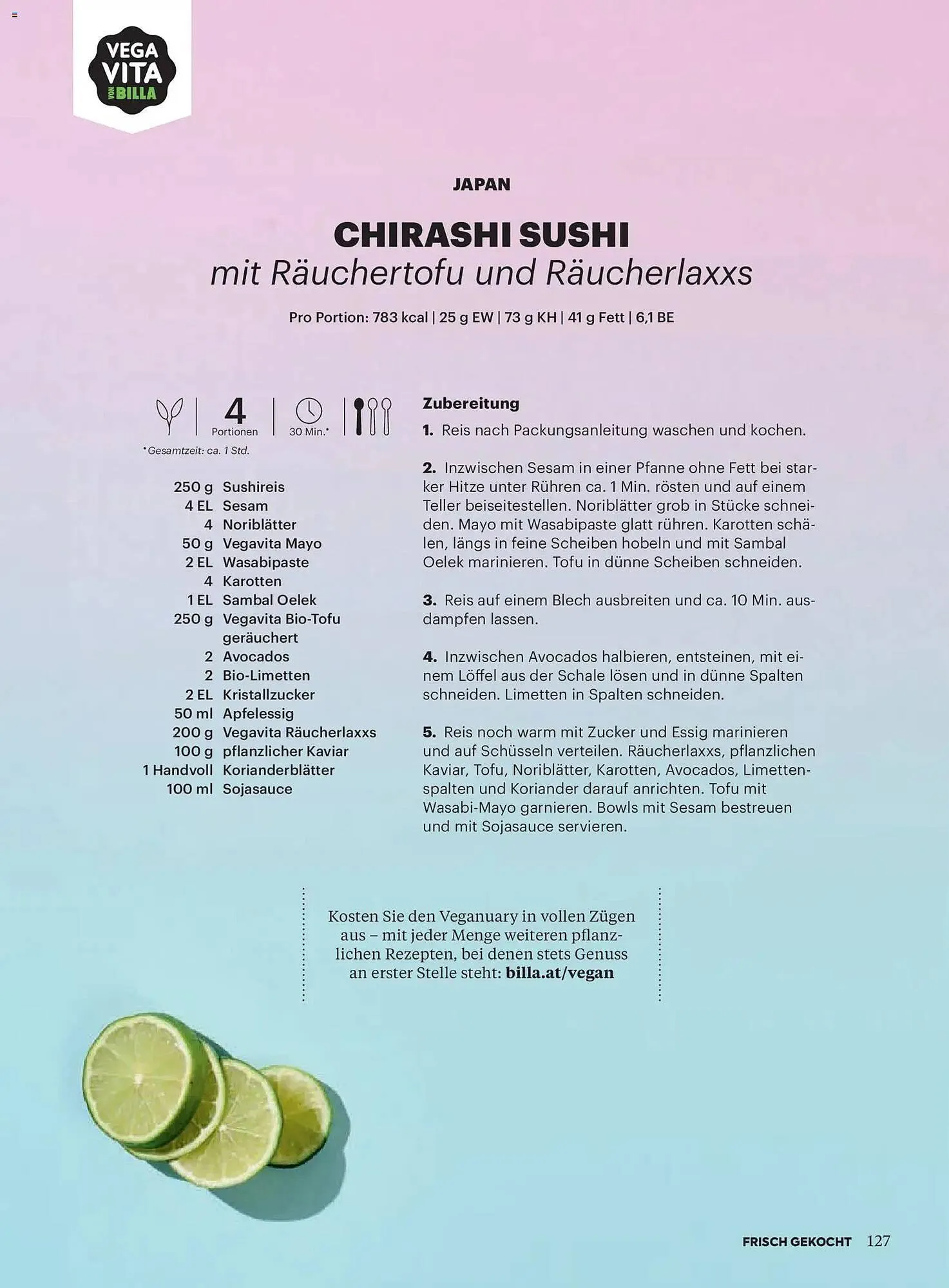 Billa Flugblatt von 1. Jänner bis 28. Februar 2026 - Flugblätt seite  123