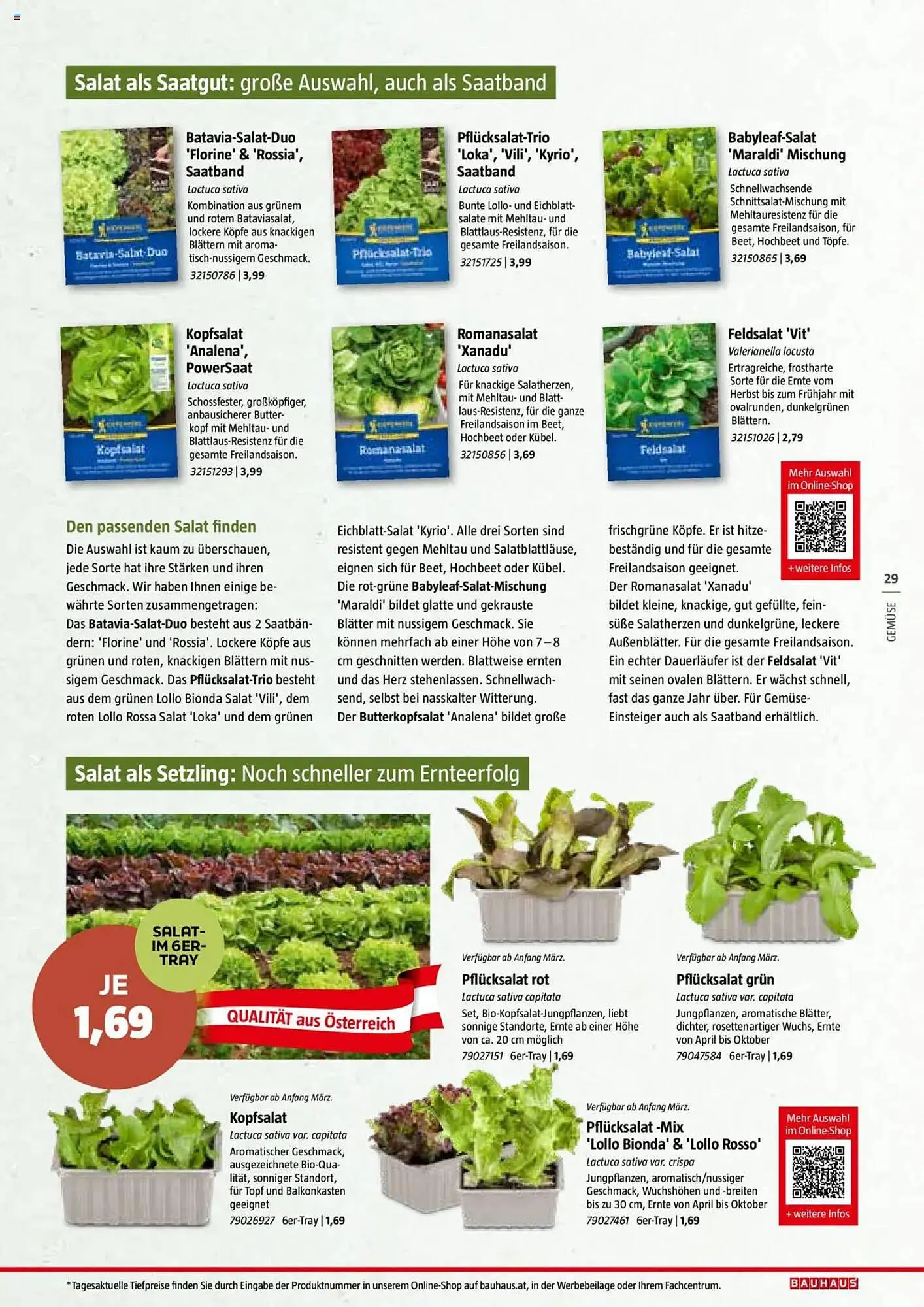 Bauhaus Flugblatt von 1. Juli bis 6. März 2026 - Flugblätt seite  29