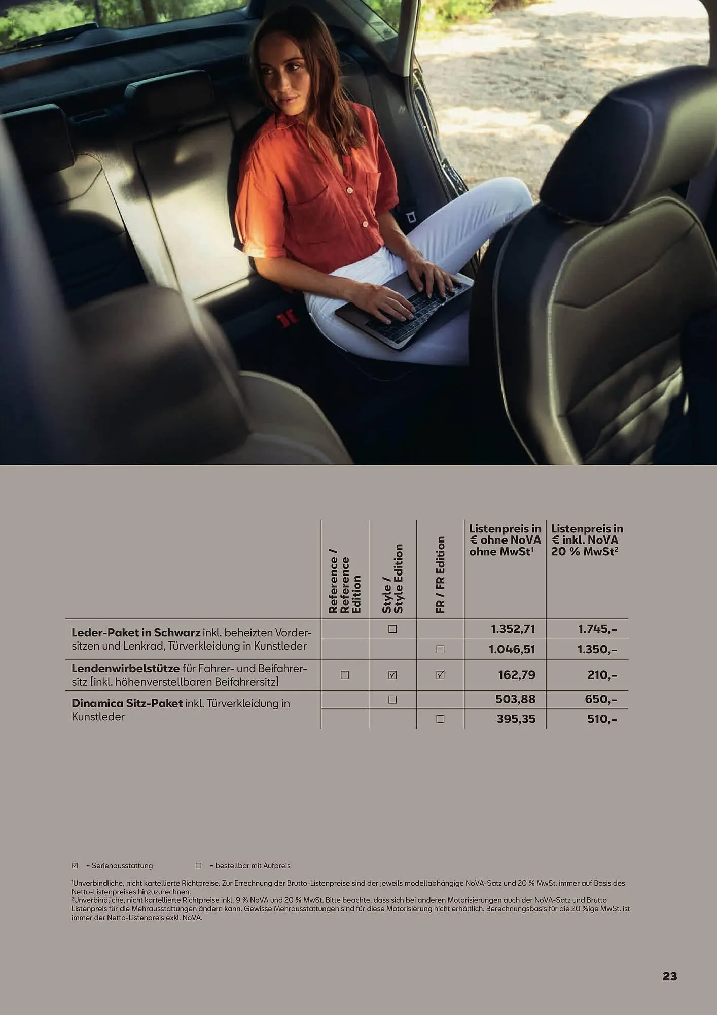 Seat Flugblatt von 1. Mai bis 27. Jänner 2026 - Flugblätt seite  23