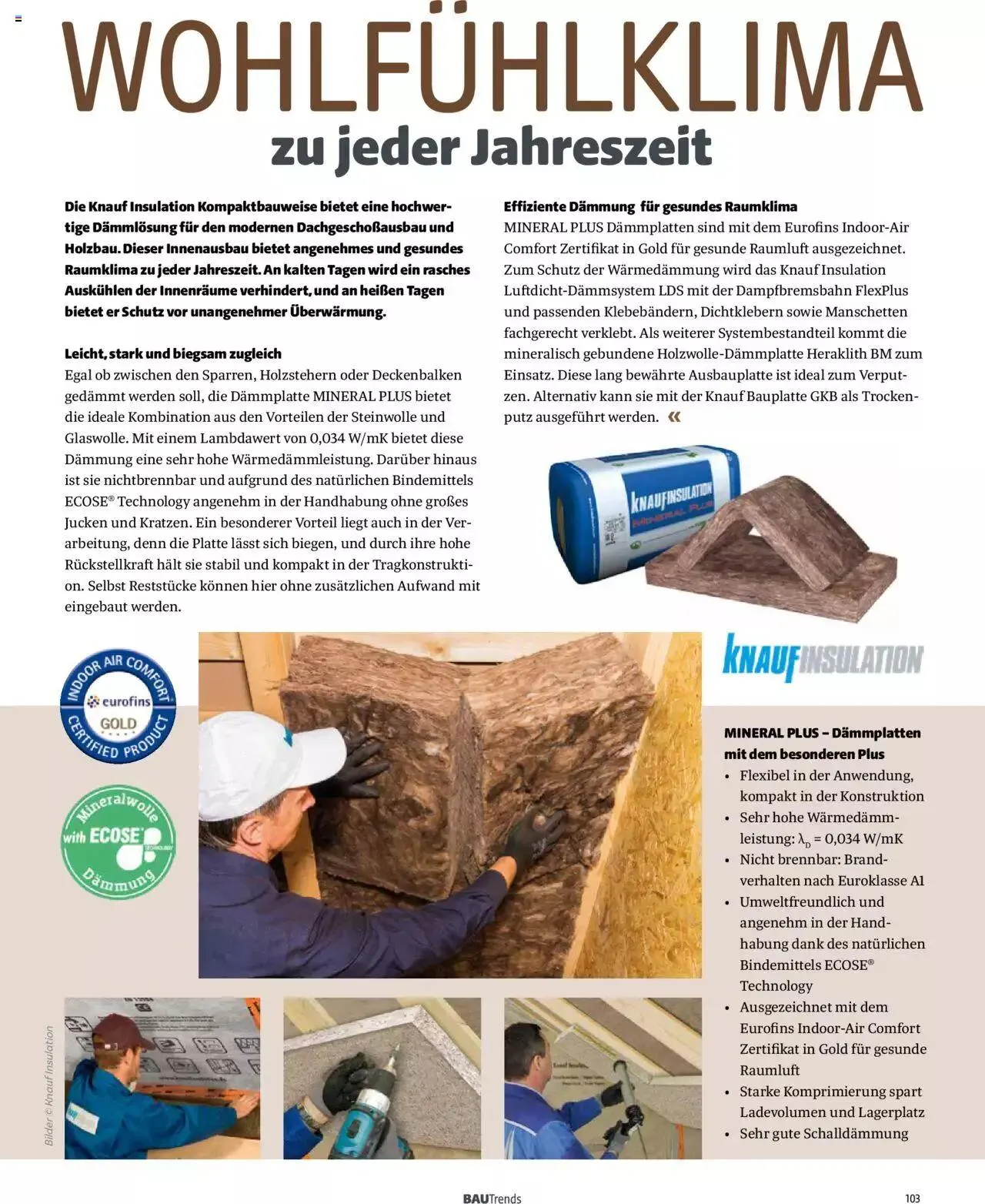 Hagebau Bautrends von 4. April bis 31. Dezember 2023 - Flugblätt seite 103